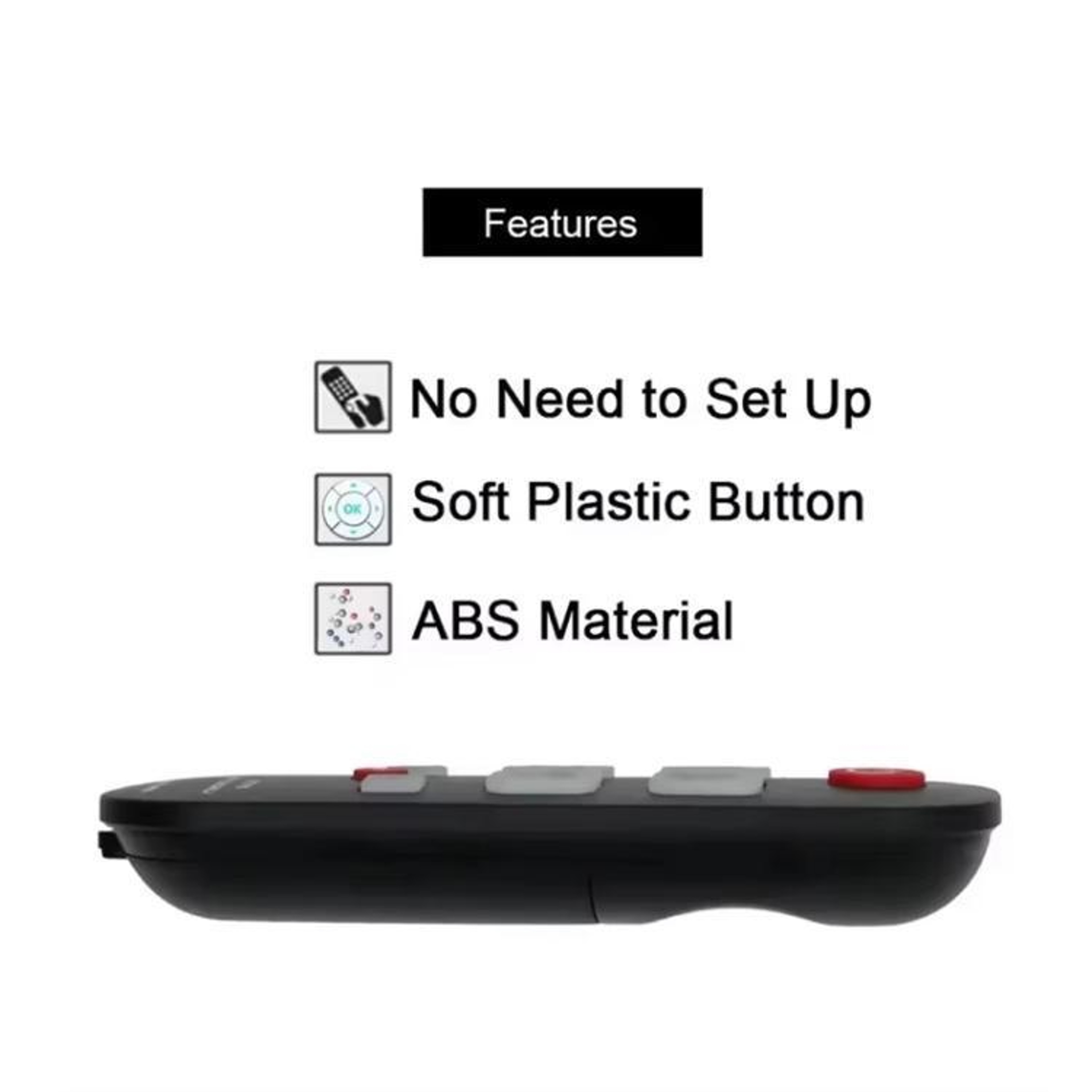Universal TV Remote Control with Backlit Buttons for Seniors & All TV Brands – view 4
