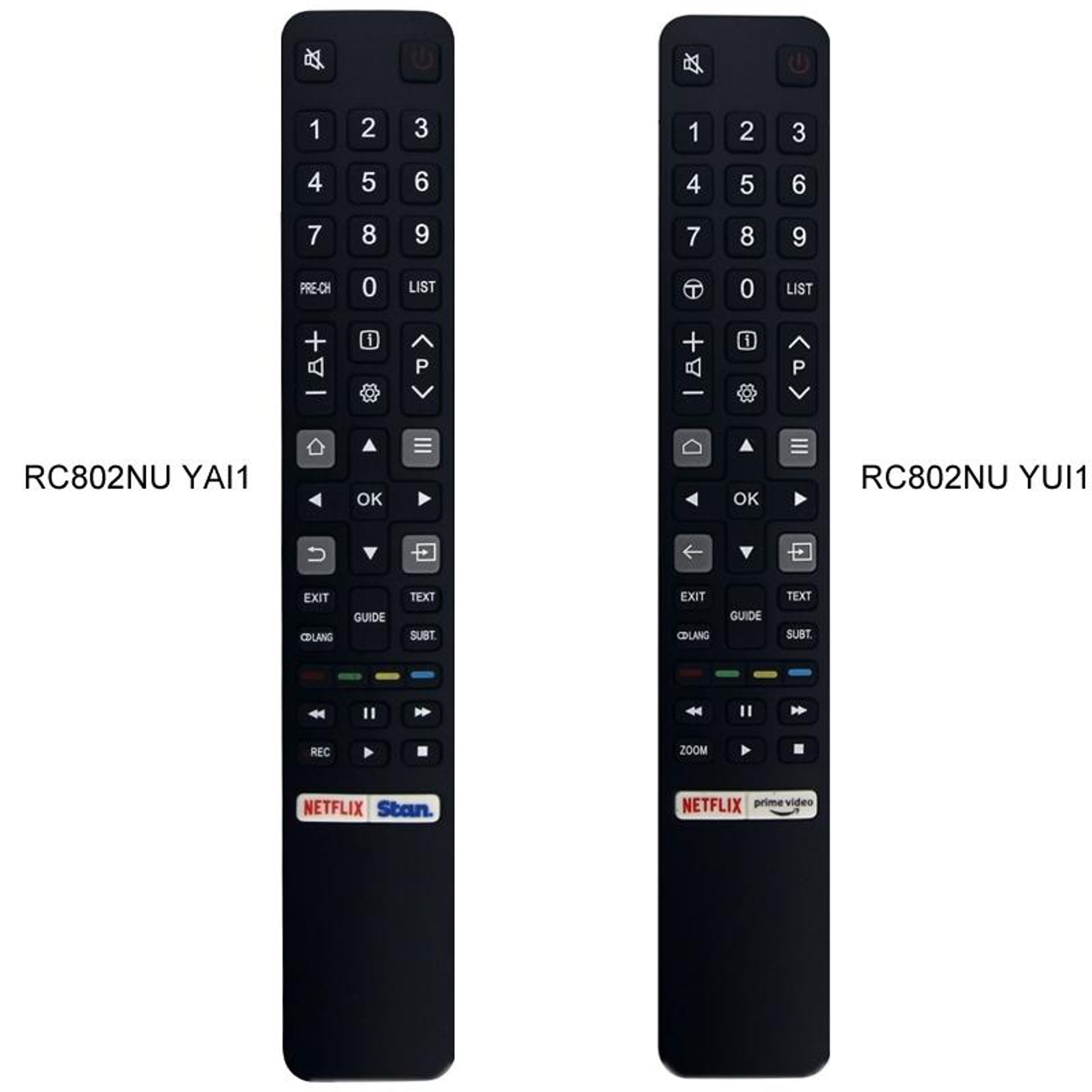 TCL TV Replacement Remote Control Wireless Infrared Controller – view 2