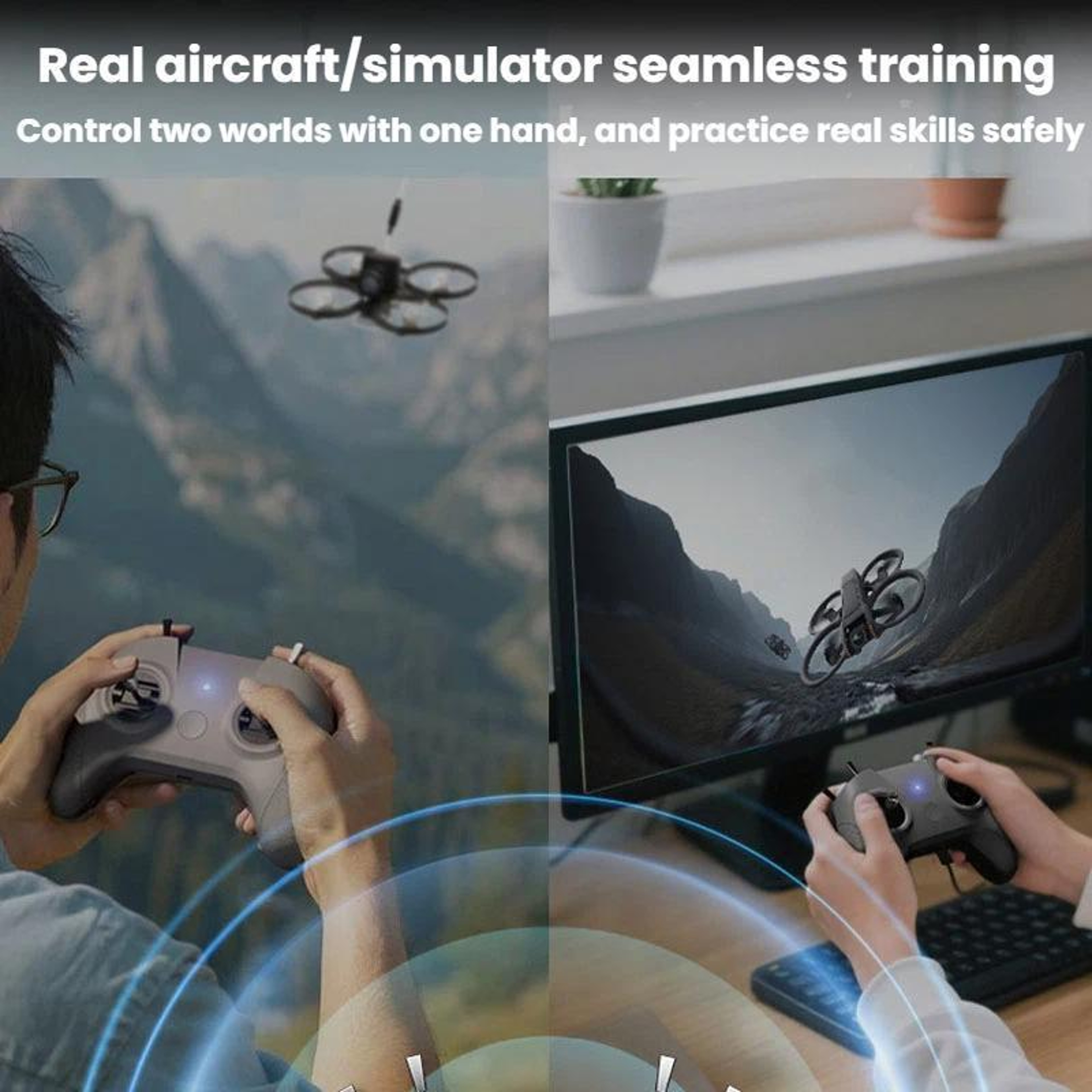 Drone Training Simulator Controller Channel Remote Transmitter 5