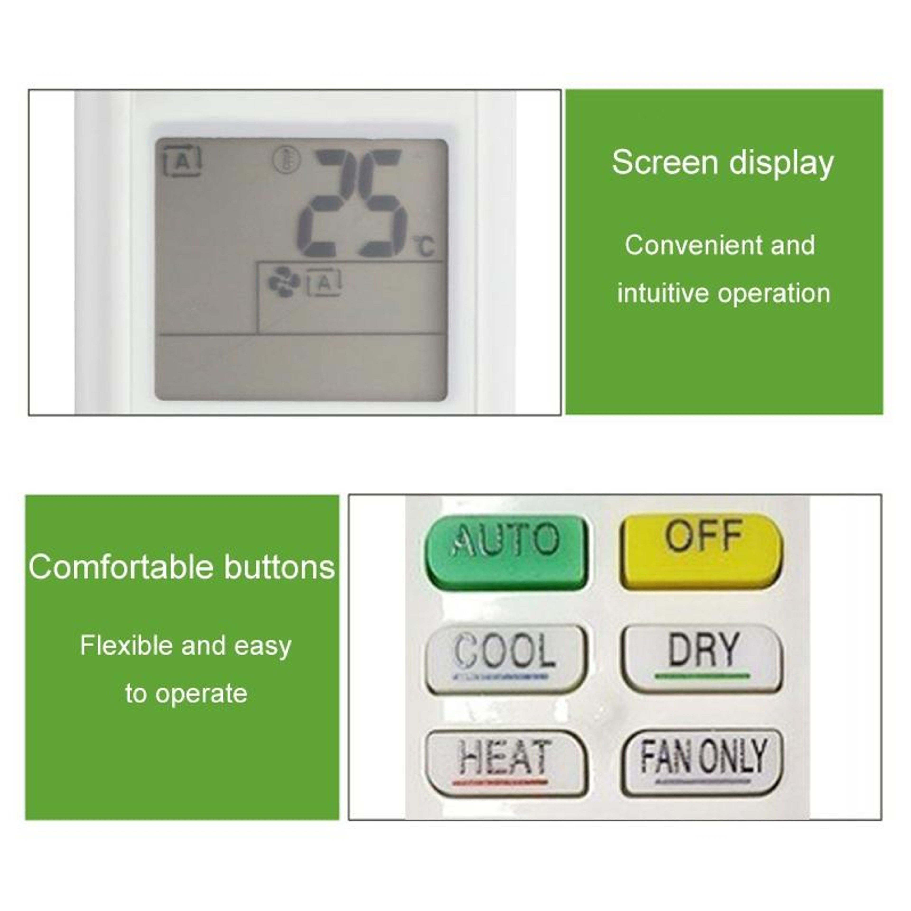 Air Conditioner Remote Controller Infrared Control Precision – view 3