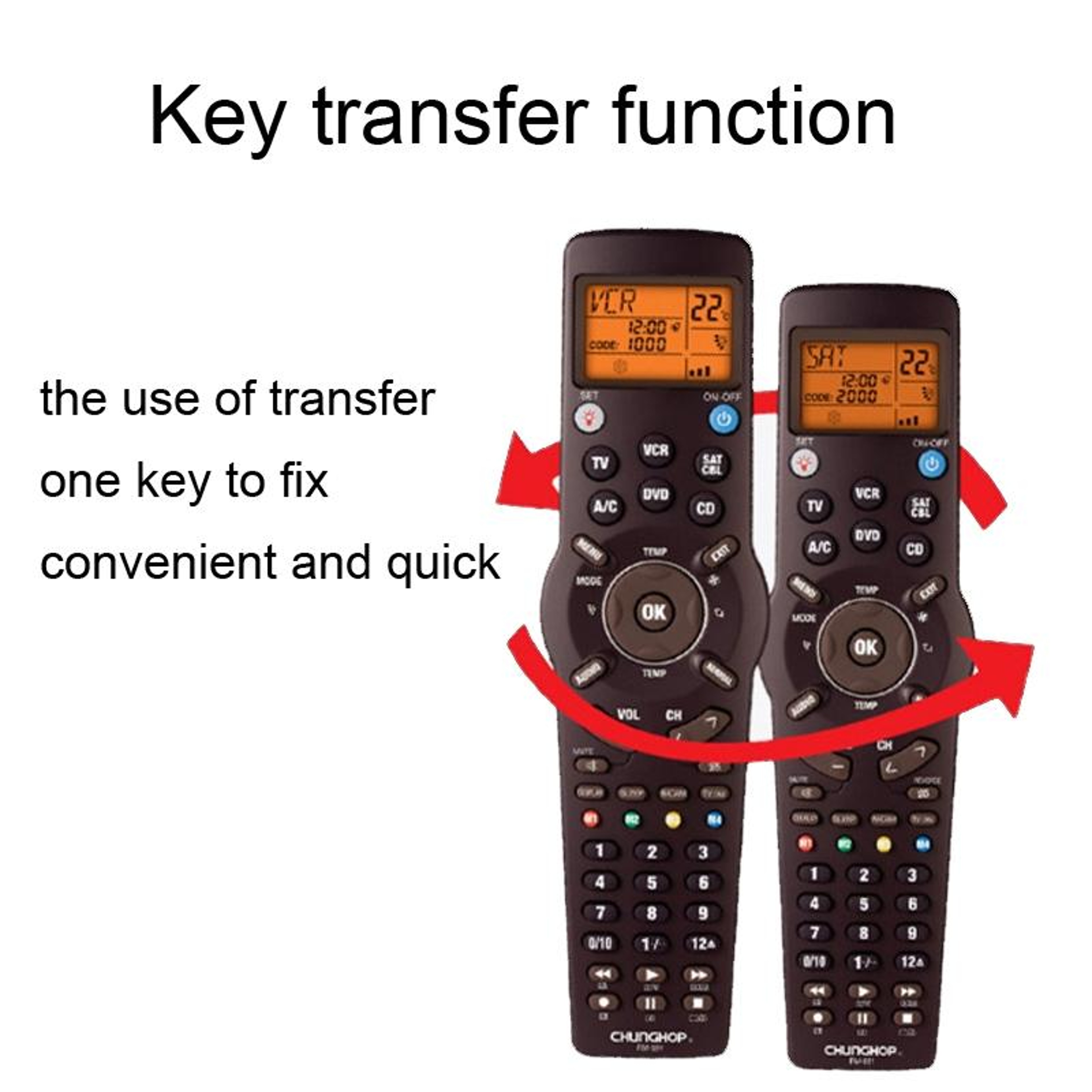 Universal Learning Infrared Remote Control All in One TV & Home Device Controller – view 4