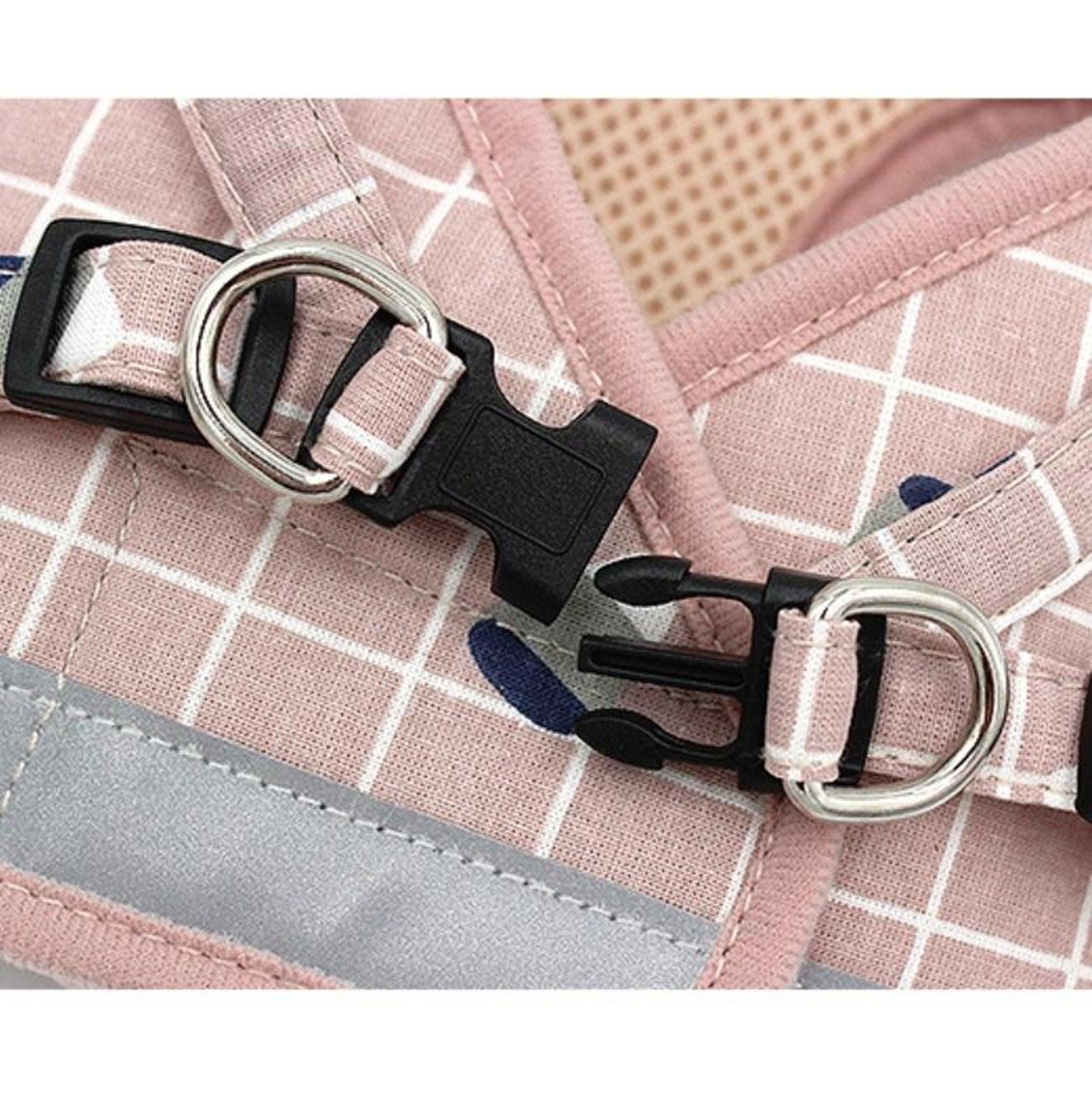 Reflective Breathable Pet Harness  Leash Set For Safe Comfortable Walks 2