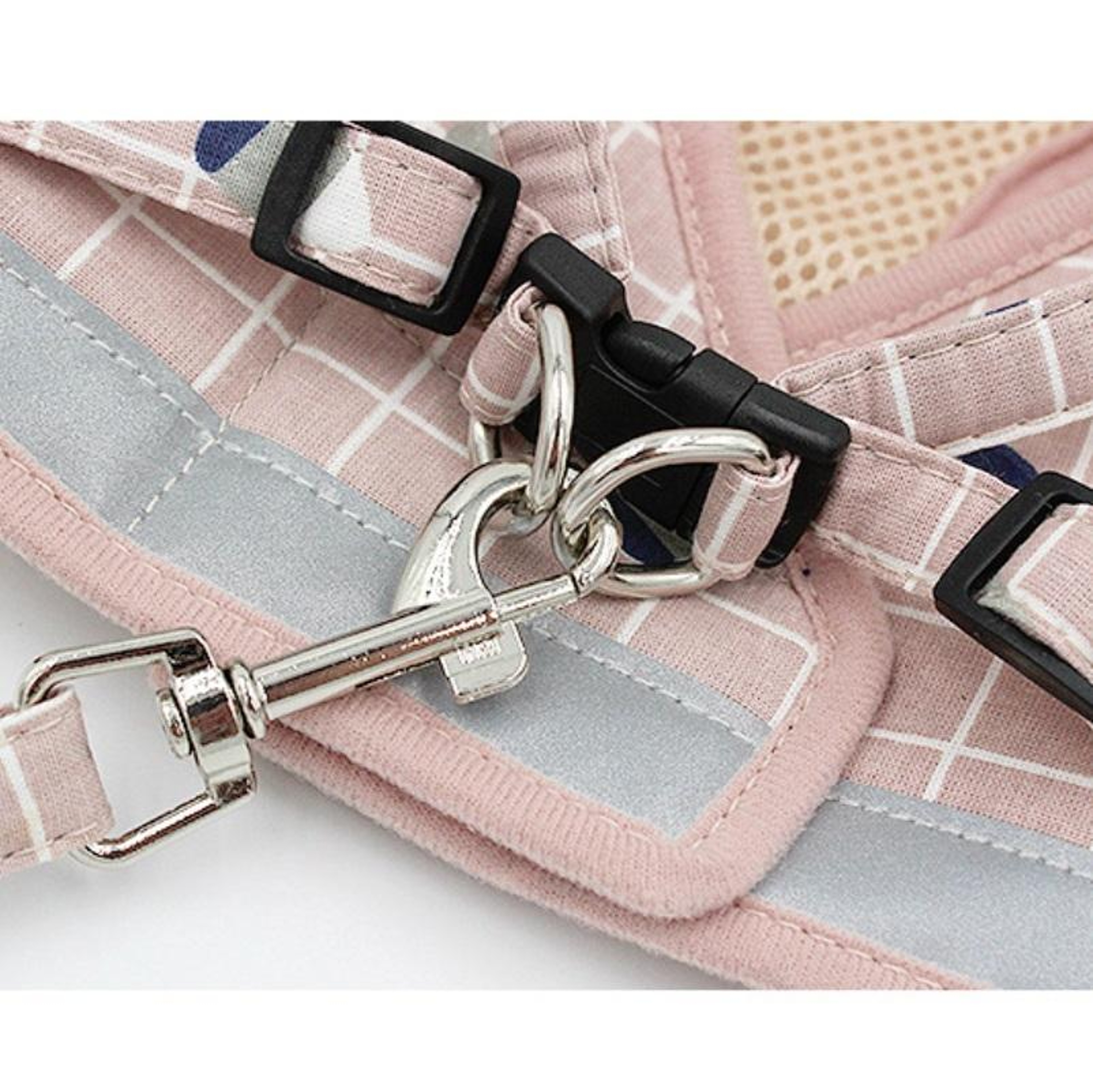 Reflective Breathable Pet Harness  Leash Set For Safe Comfortable Walks 4