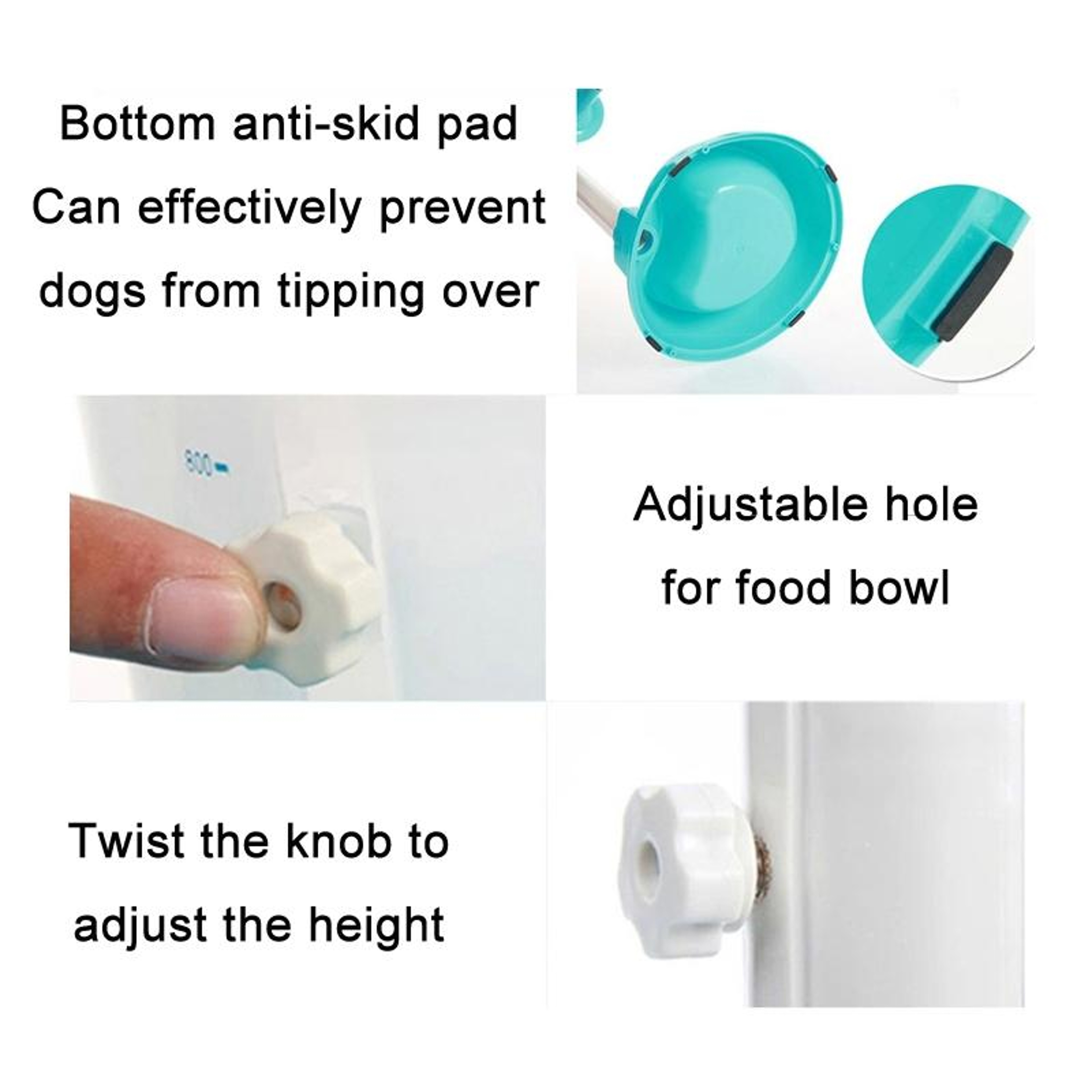 HydraPaw Leak Proof Automatic Pet Water Dispenser With Adjustable Height And Anti Skid Base 3
