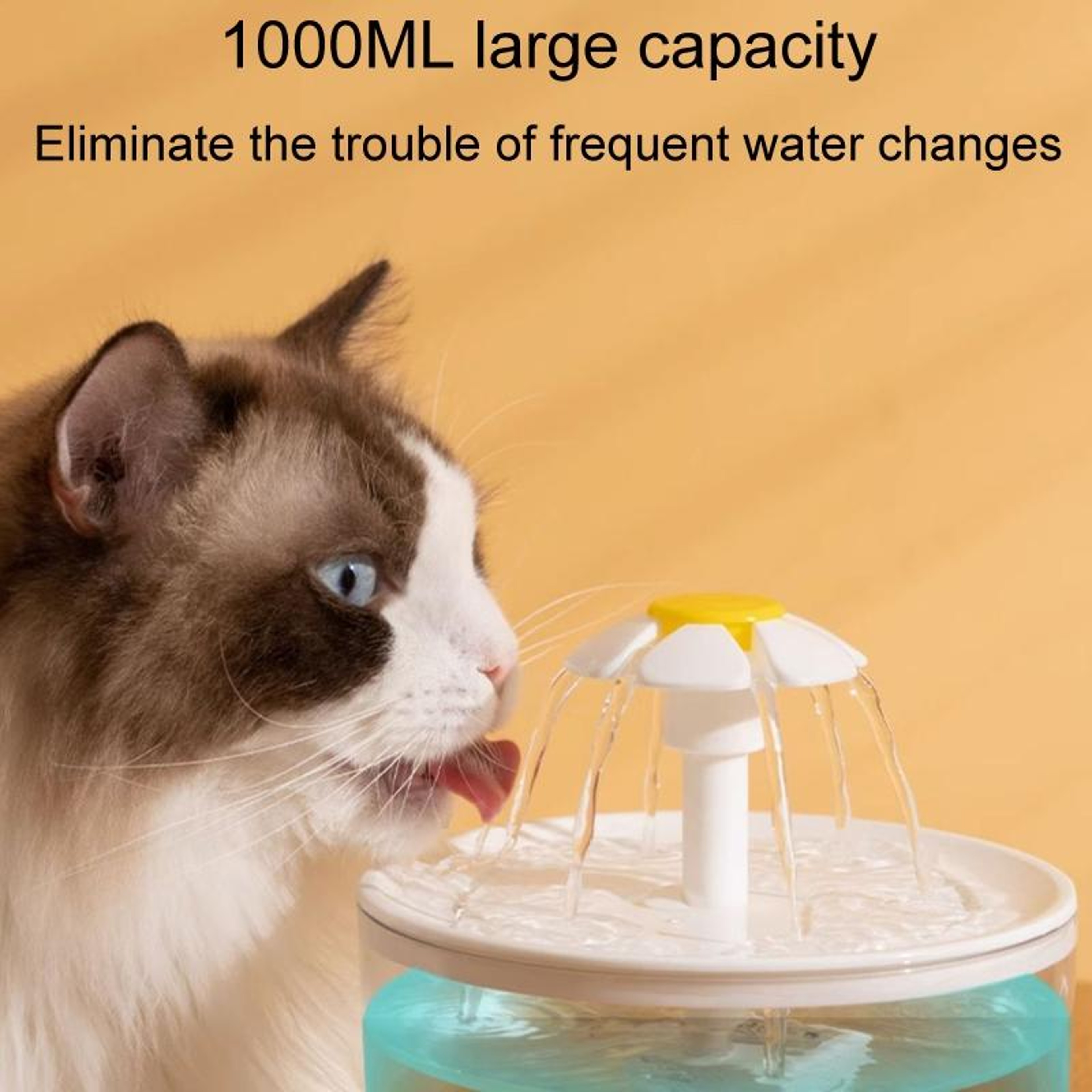 Premium Automatic Pet Water Dispenser with Circulating Filtered Flow – view 7