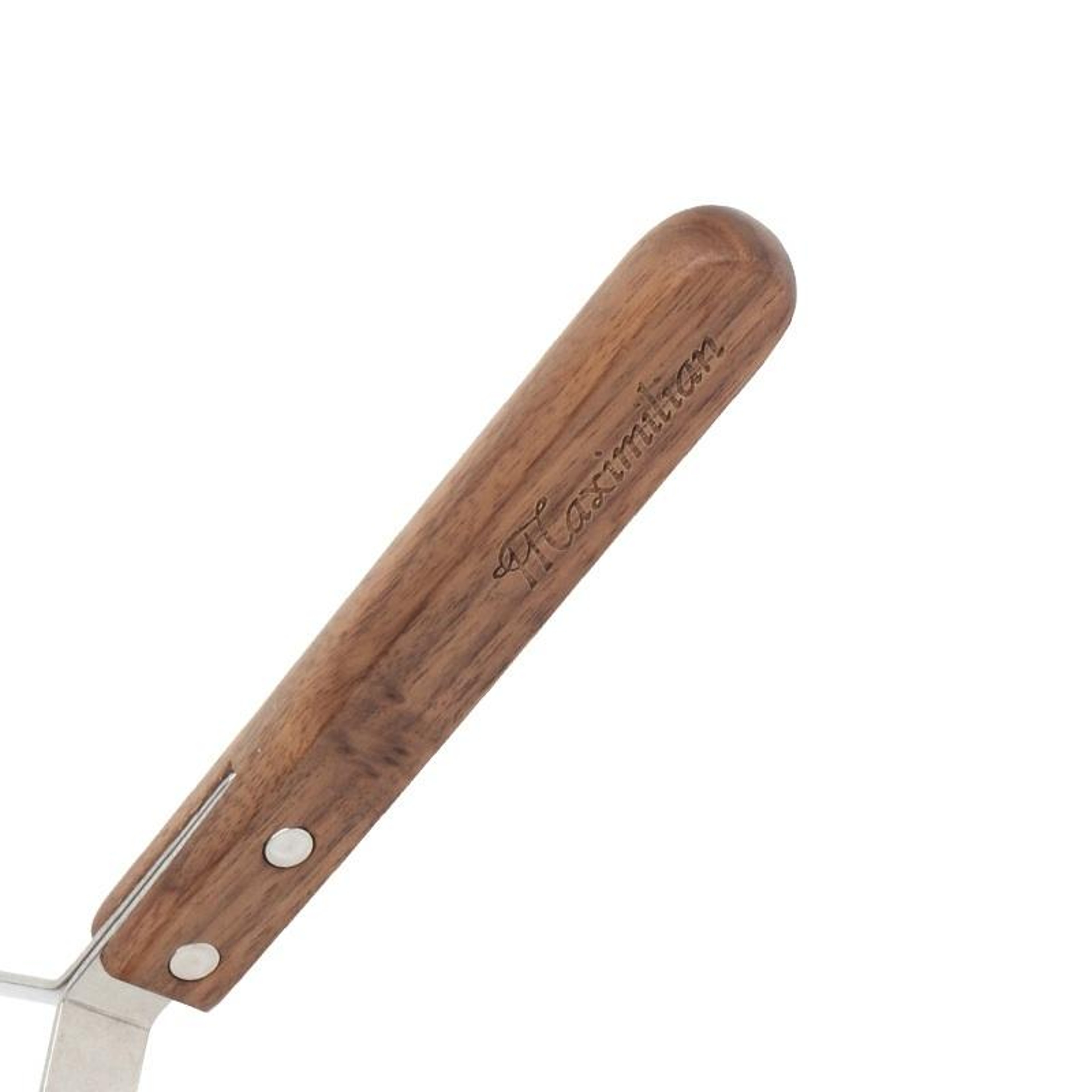 Premium Walnut Handle Pet Grooming Comb With Durable Stainless Steel Pet Comb Teeth 1