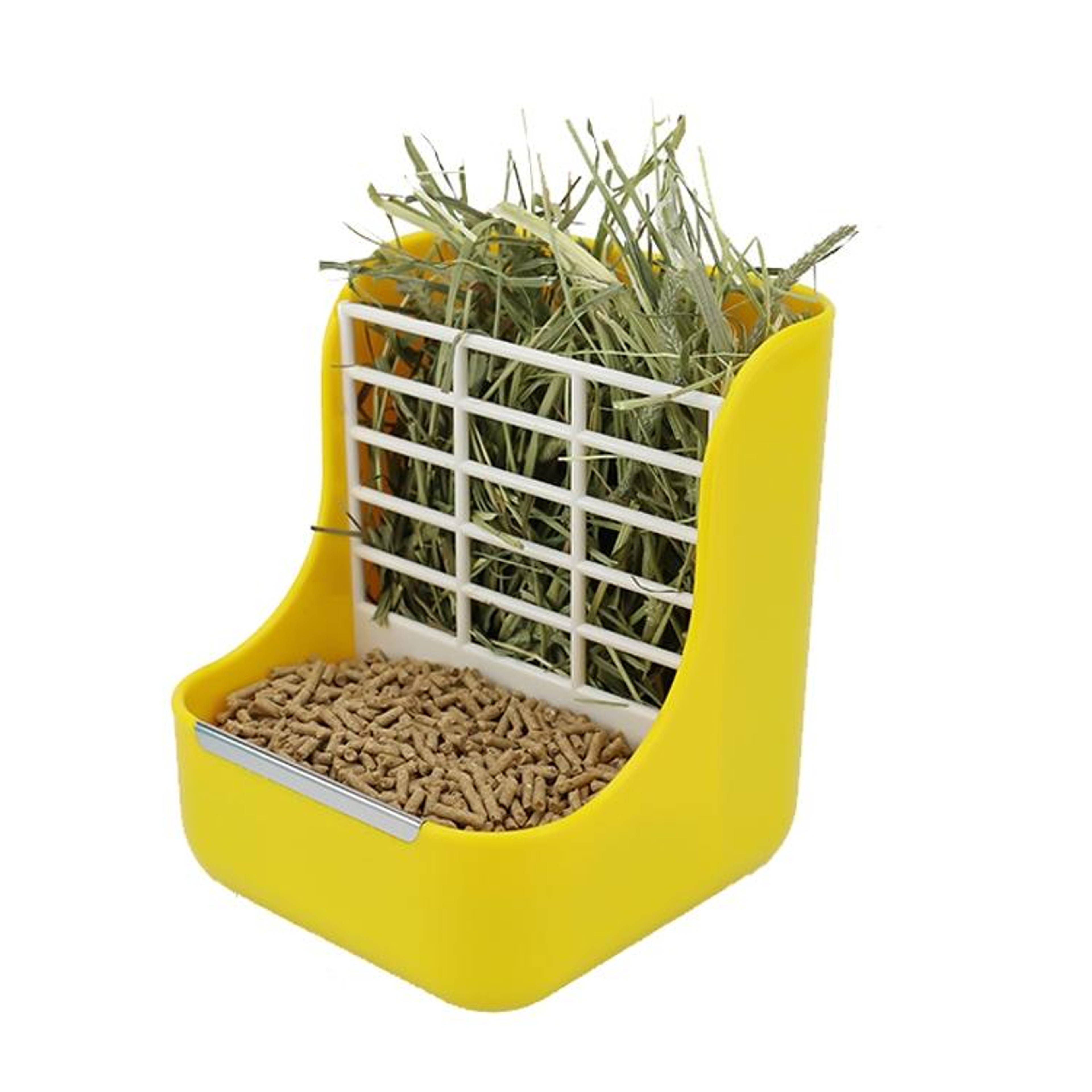 Premium Rabbit Feeder  Guinea Pig Food Box Space Saving Small Animal Hay Feeder 9