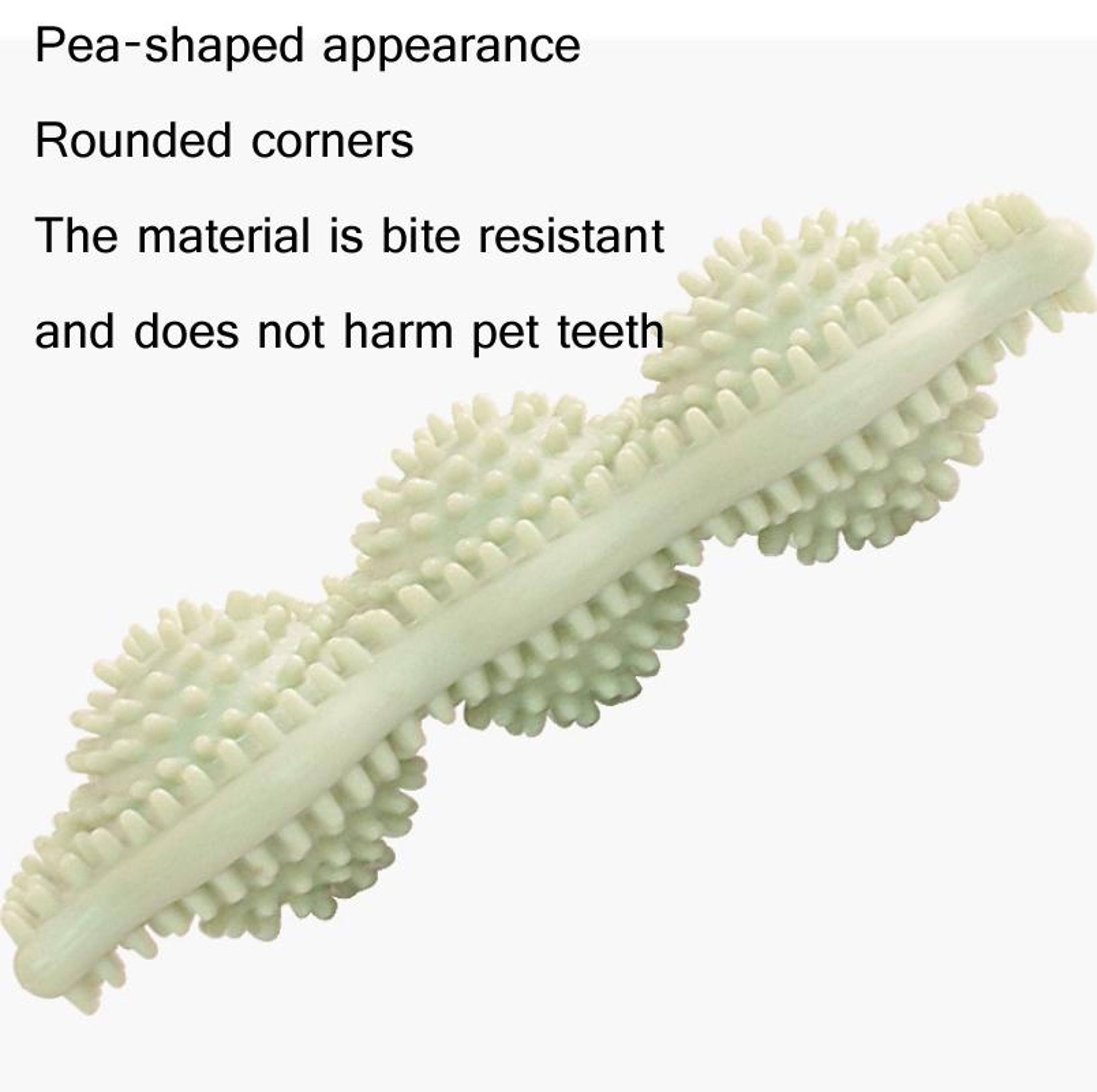 Durable TPR Dog Chew Toy Stick Bite Resistant Teeth Cleaning  Interactive Training 5