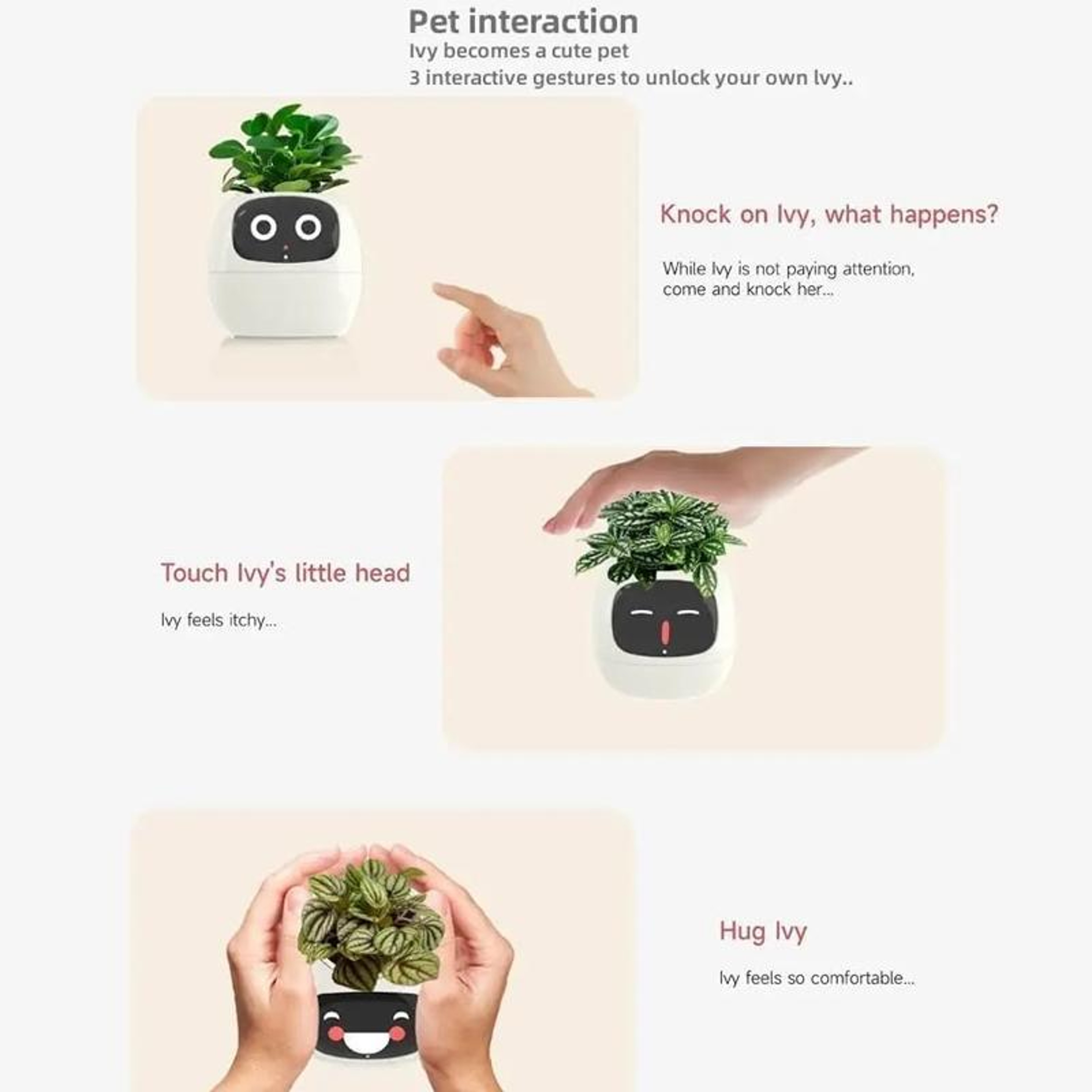 Smart WiFi Plant Pot With Multi Sensor Monitor  Screen Compatible 11