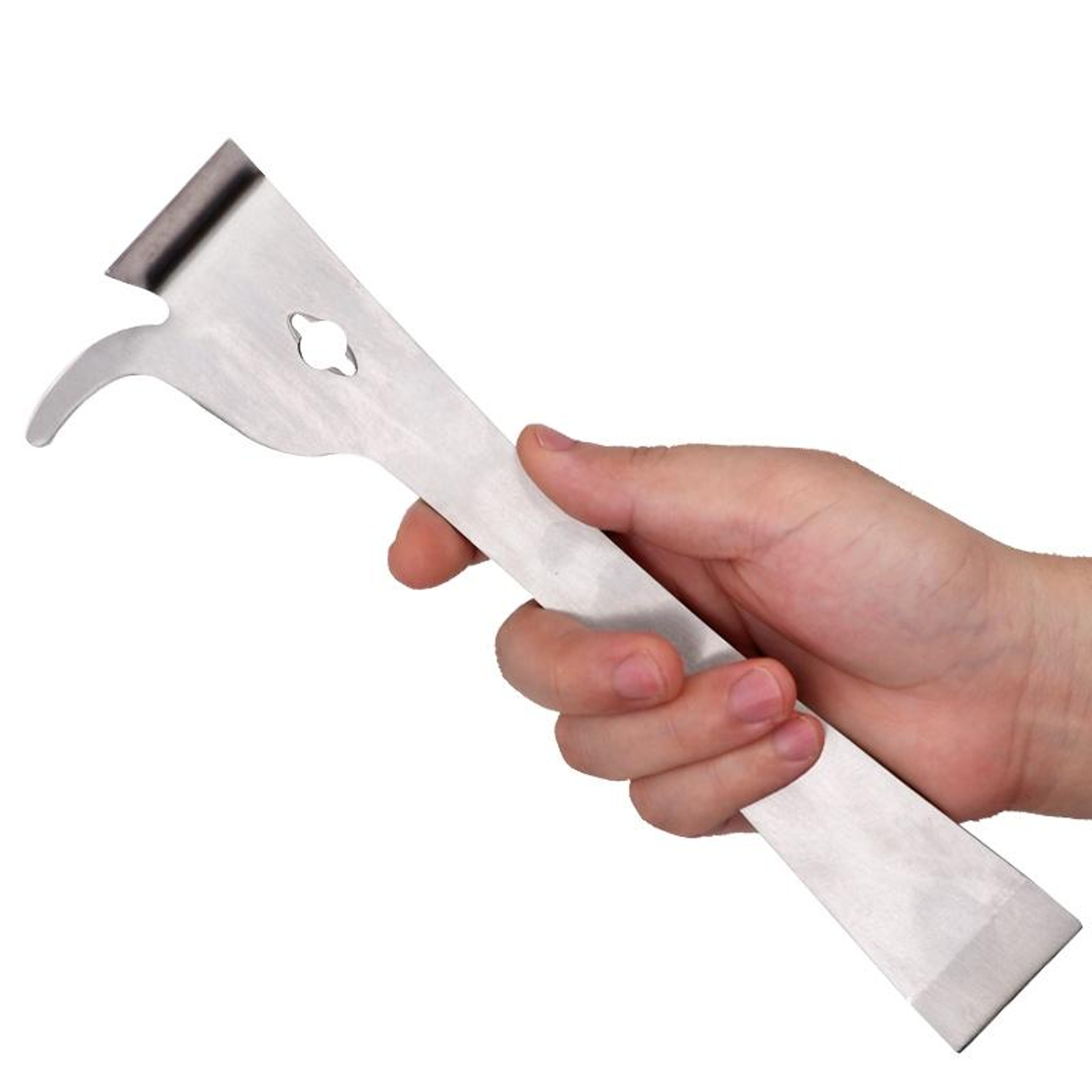 Stainless Steel Beekeeping Hive Scraper  Honey Knife Multi Tool With Ergonomic Thumb Grip 5