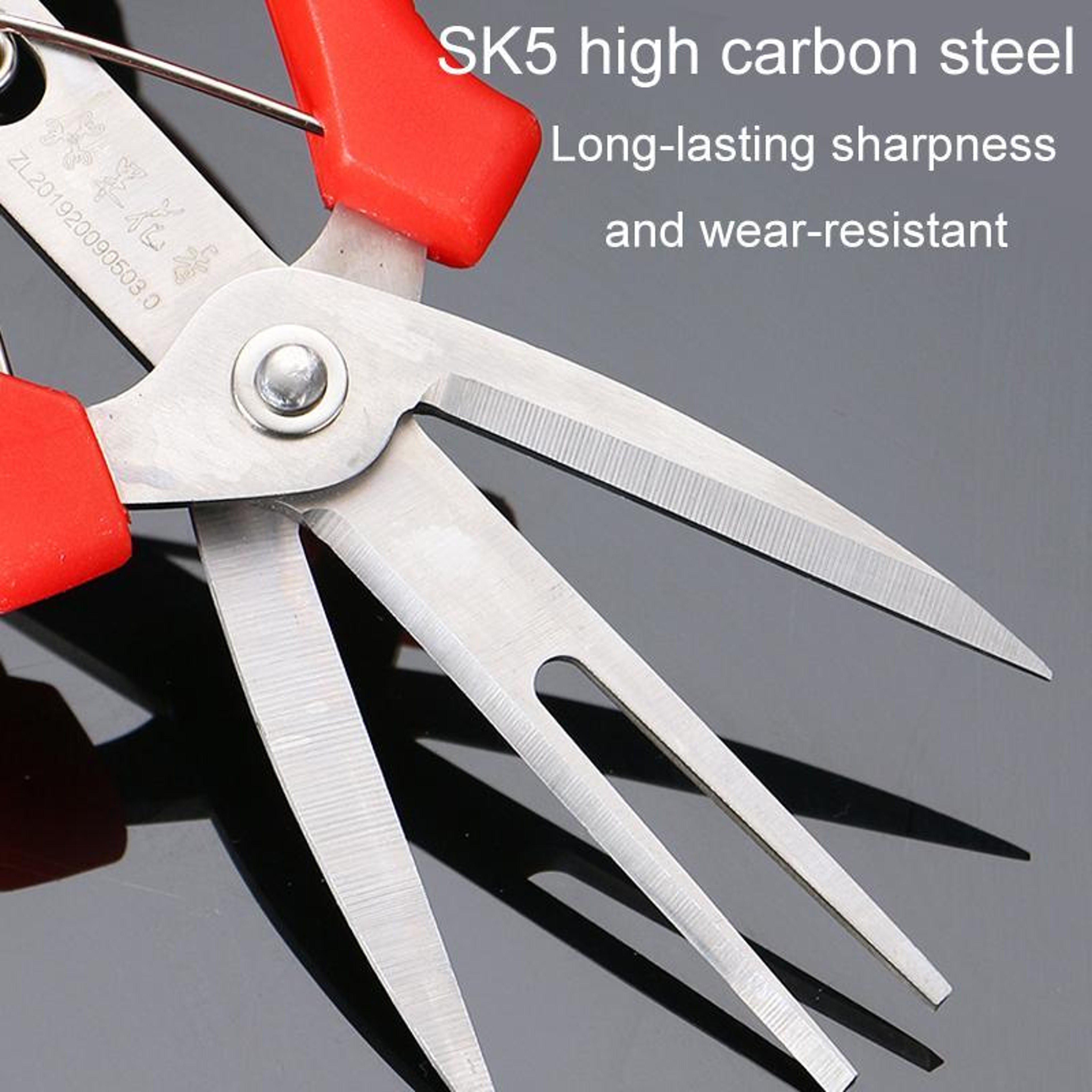 Precision Fruit & Flower Thinning Pruning Scissors for Gardening and Orchard Care – view 6