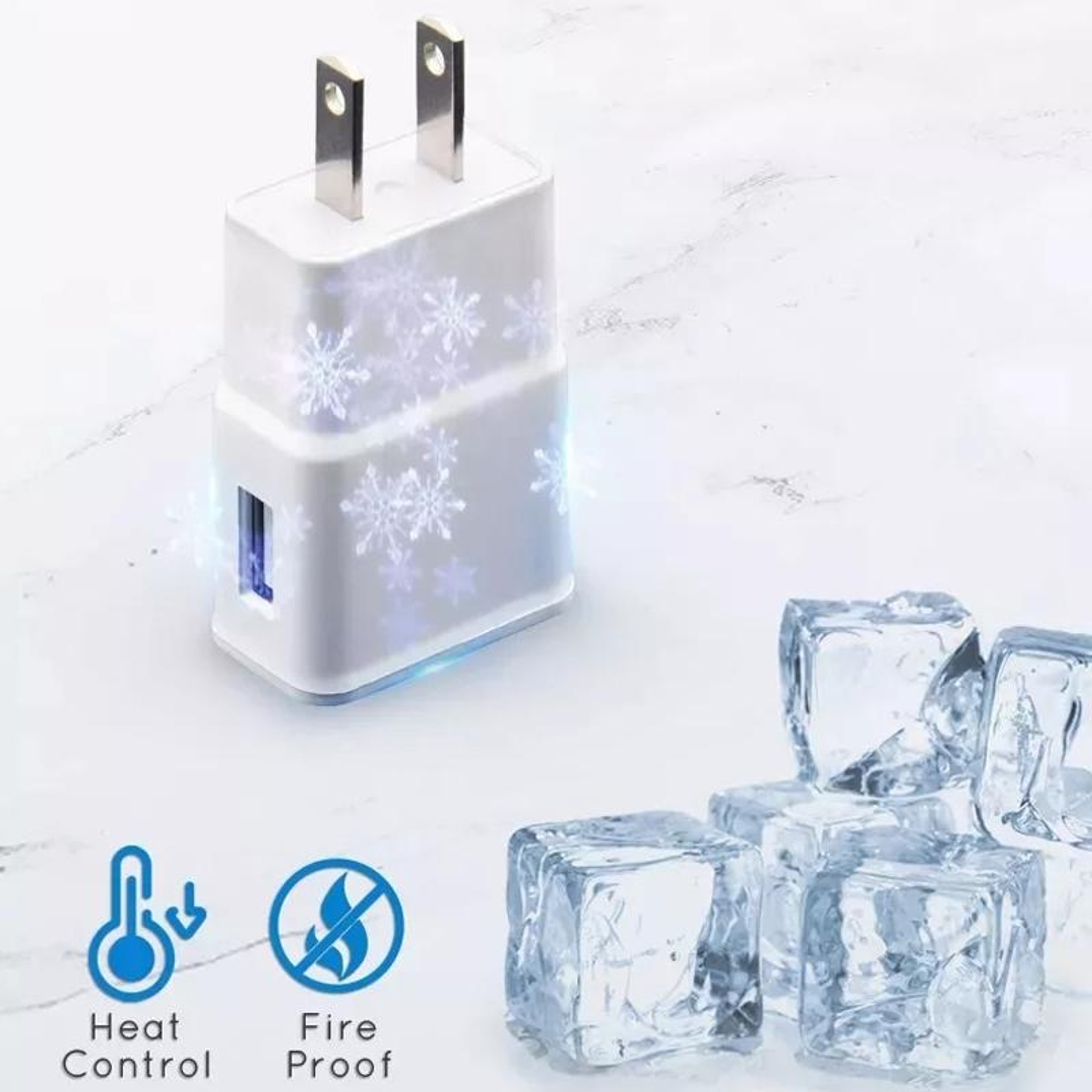 All In One Travel Wall Charger With Sync Cable Fast 5V2A USB Charger 3