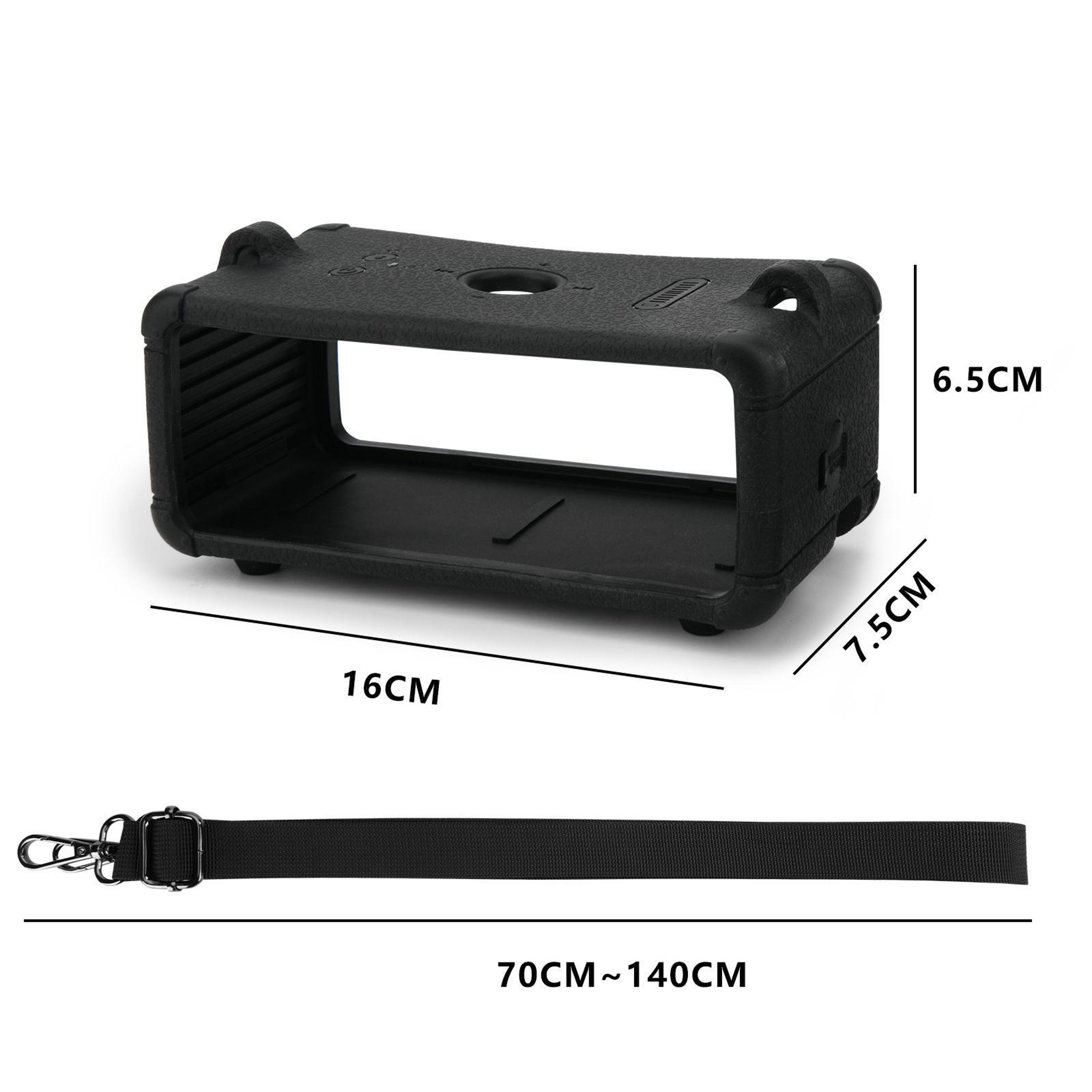 Marshall Emberton Silicone Speaker Protective Case With Adjustable Carrying Strap 7