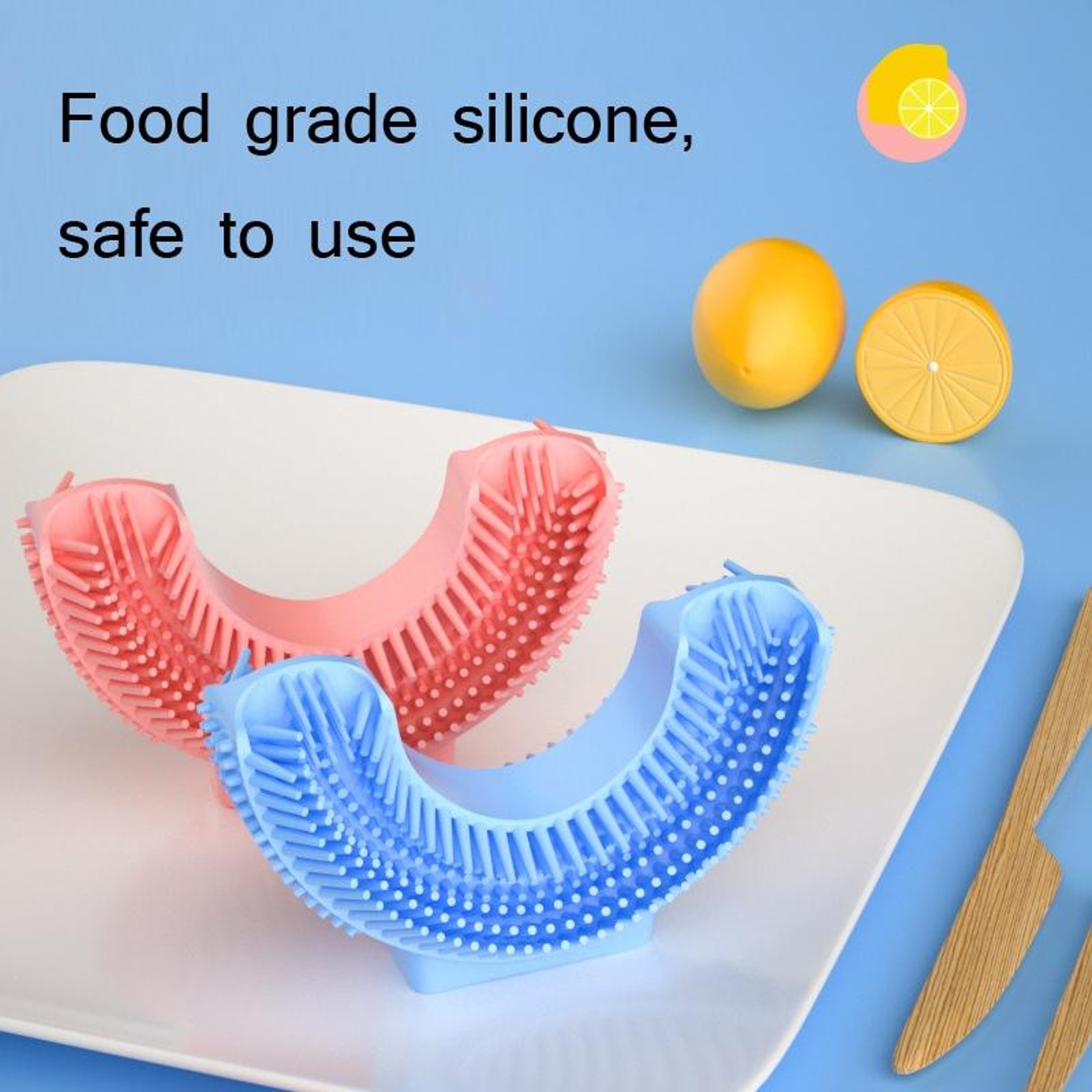 Premium Kids U Shaped Electric Replaceable Brush Head 3