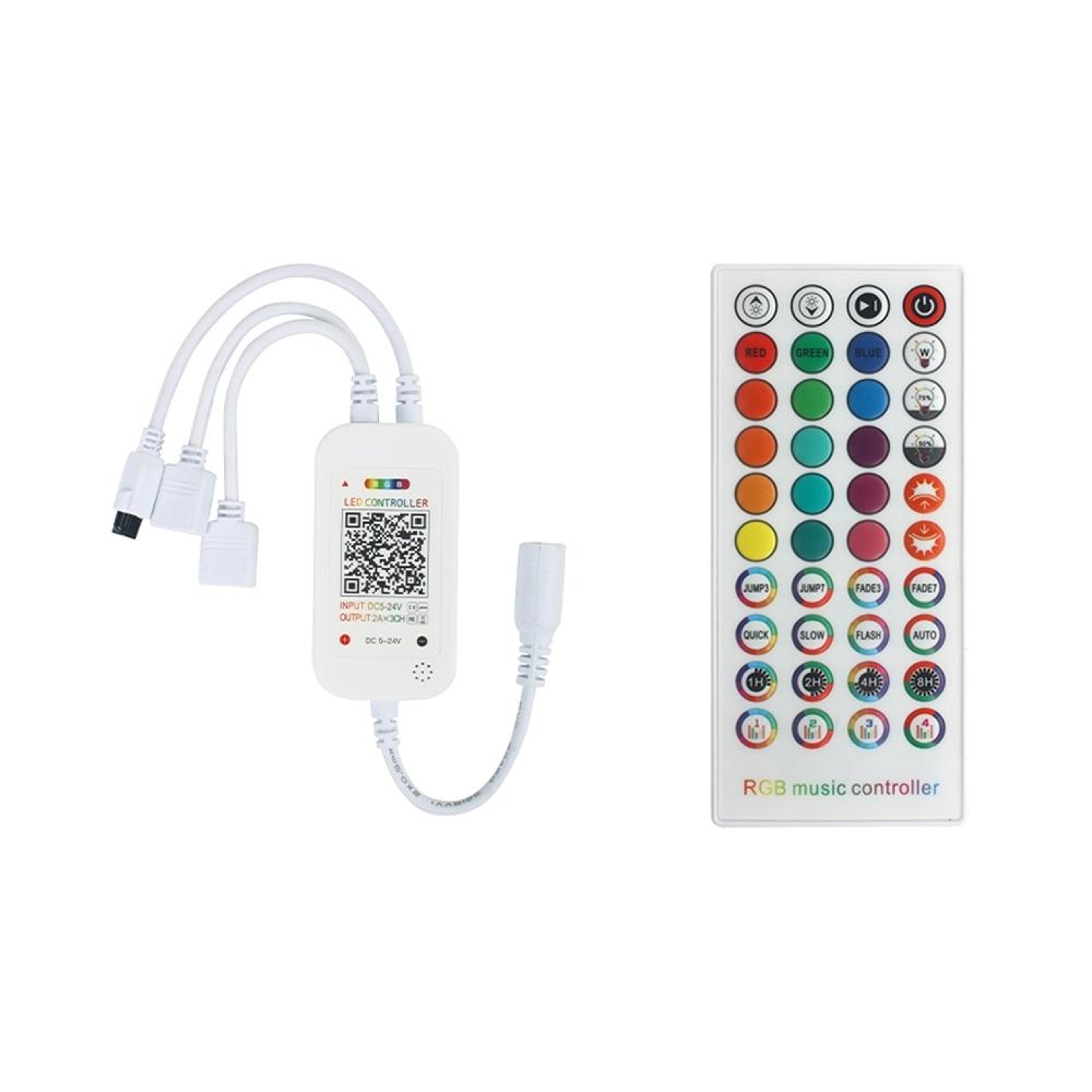 Smart WiFi RGB LED Strip Controller With App Remote  Alexa Voice Control 7