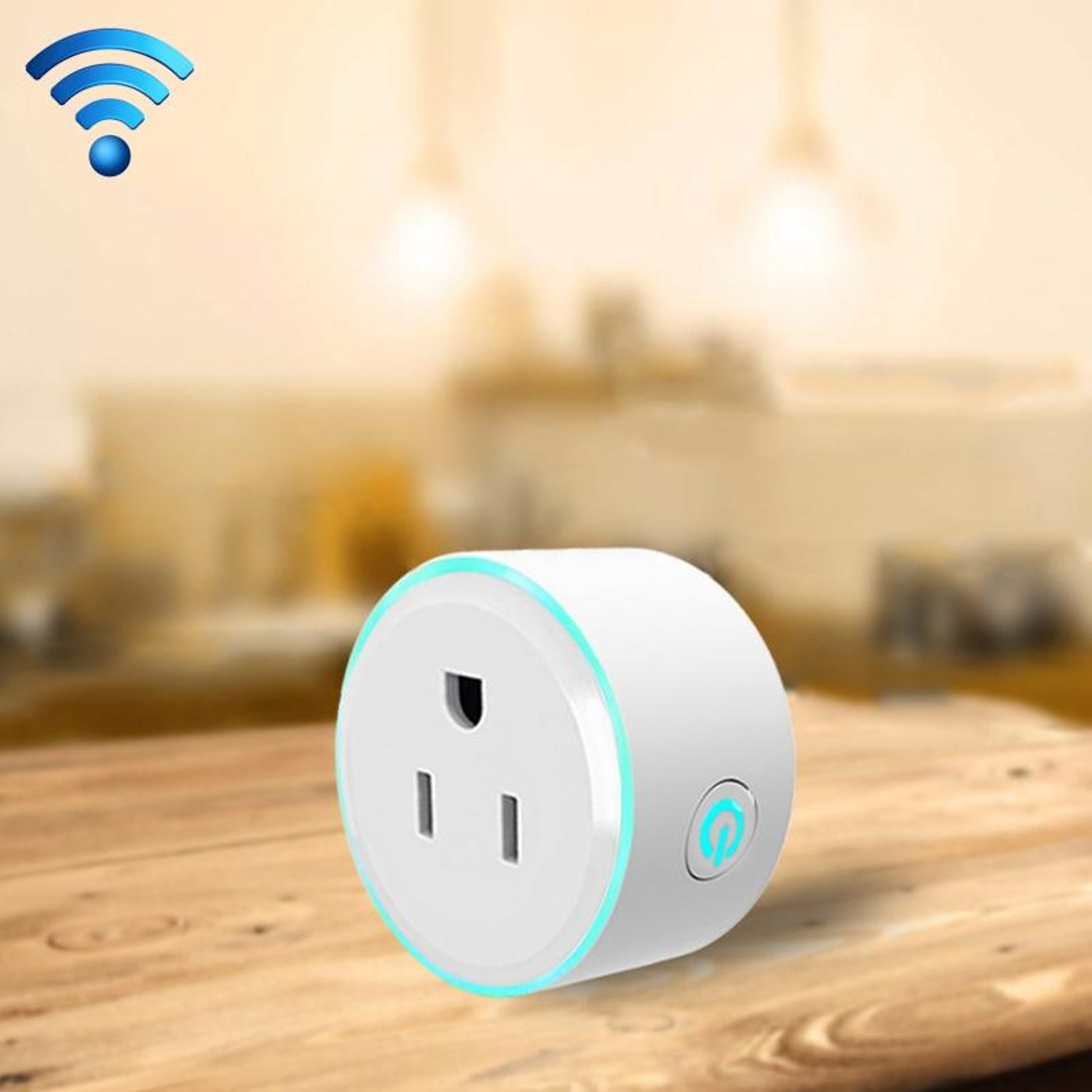 Smart WiFi Plug with Alexa & Google Home Control, Timer Scheduling & Remote App Access – view 1