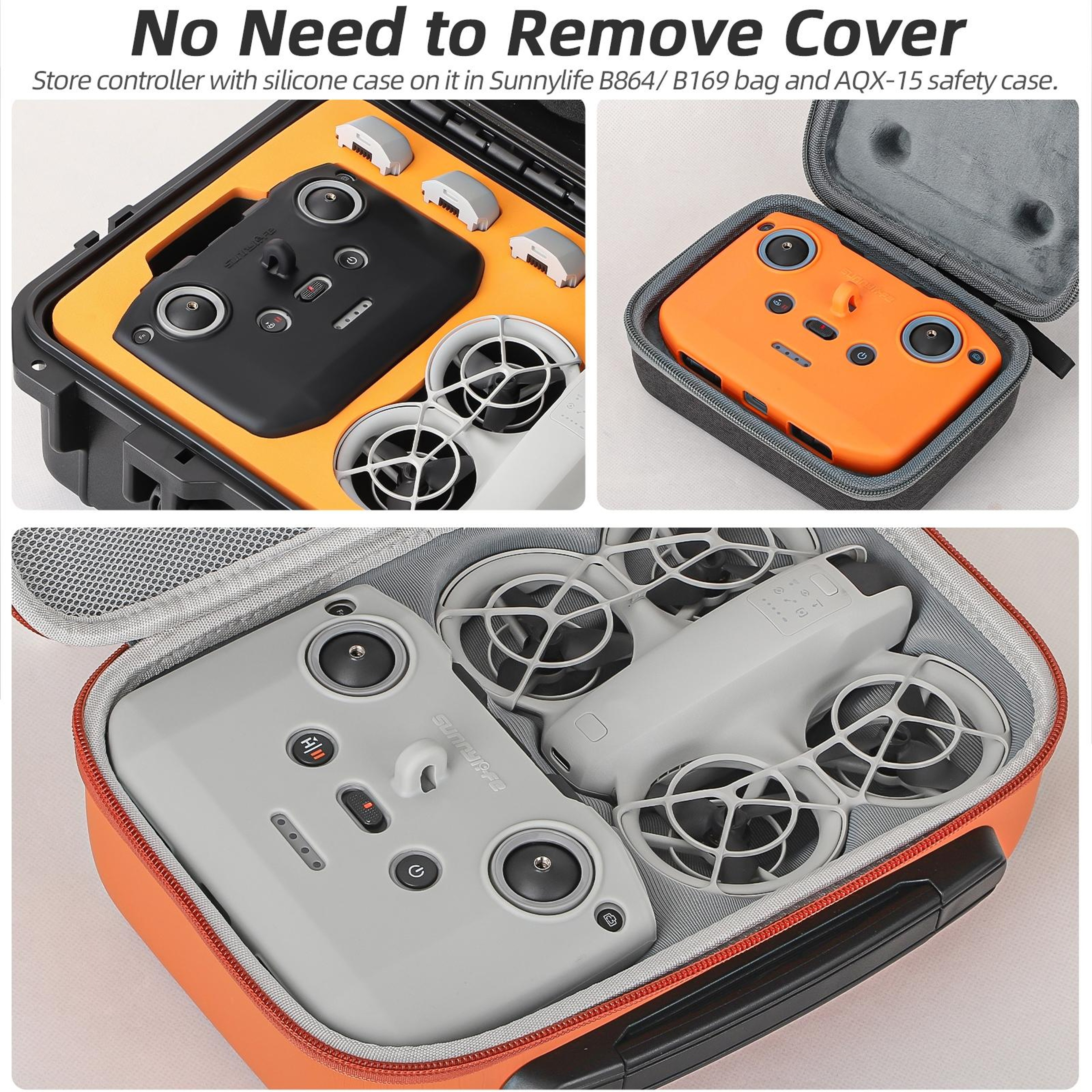Controller Silicone Case With Neck Strap For RCN3 RCN2  RCN1 8