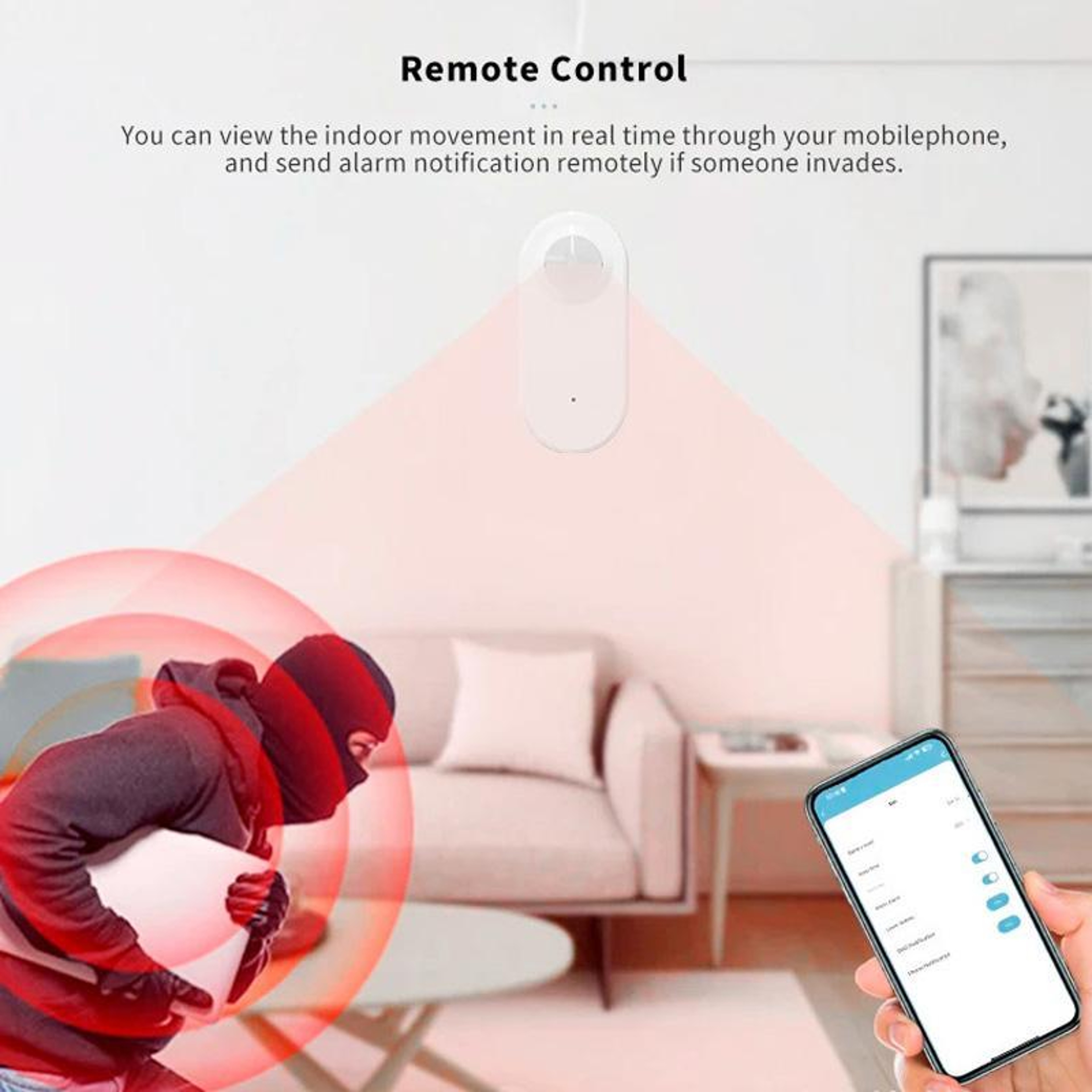Smart Human Presence Sensor with PIR Motion & Light Detection for Home Assistant – view 6