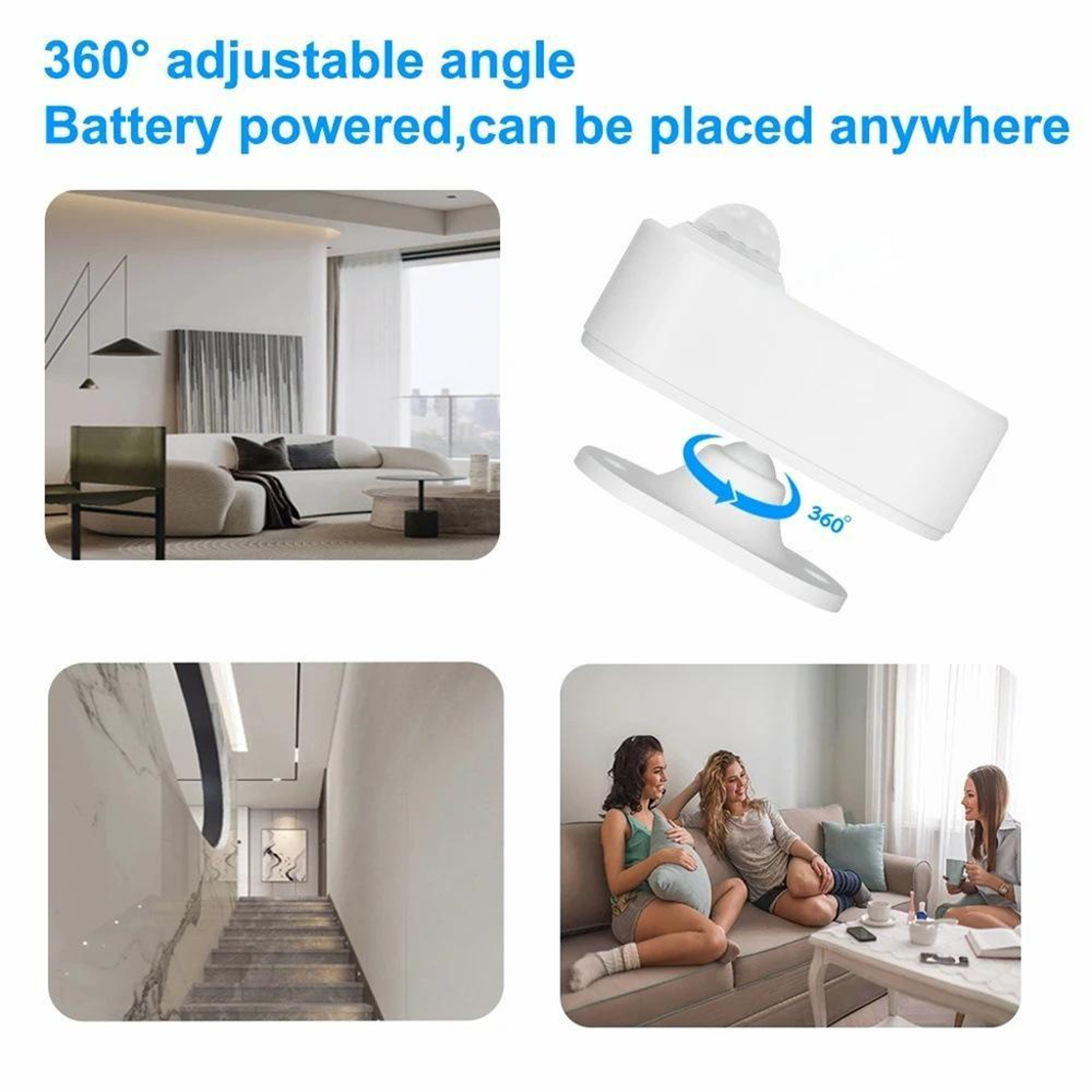 Smart Human Presence Sensor with PIR Motion & Light Detection for Home Assistant – view 7