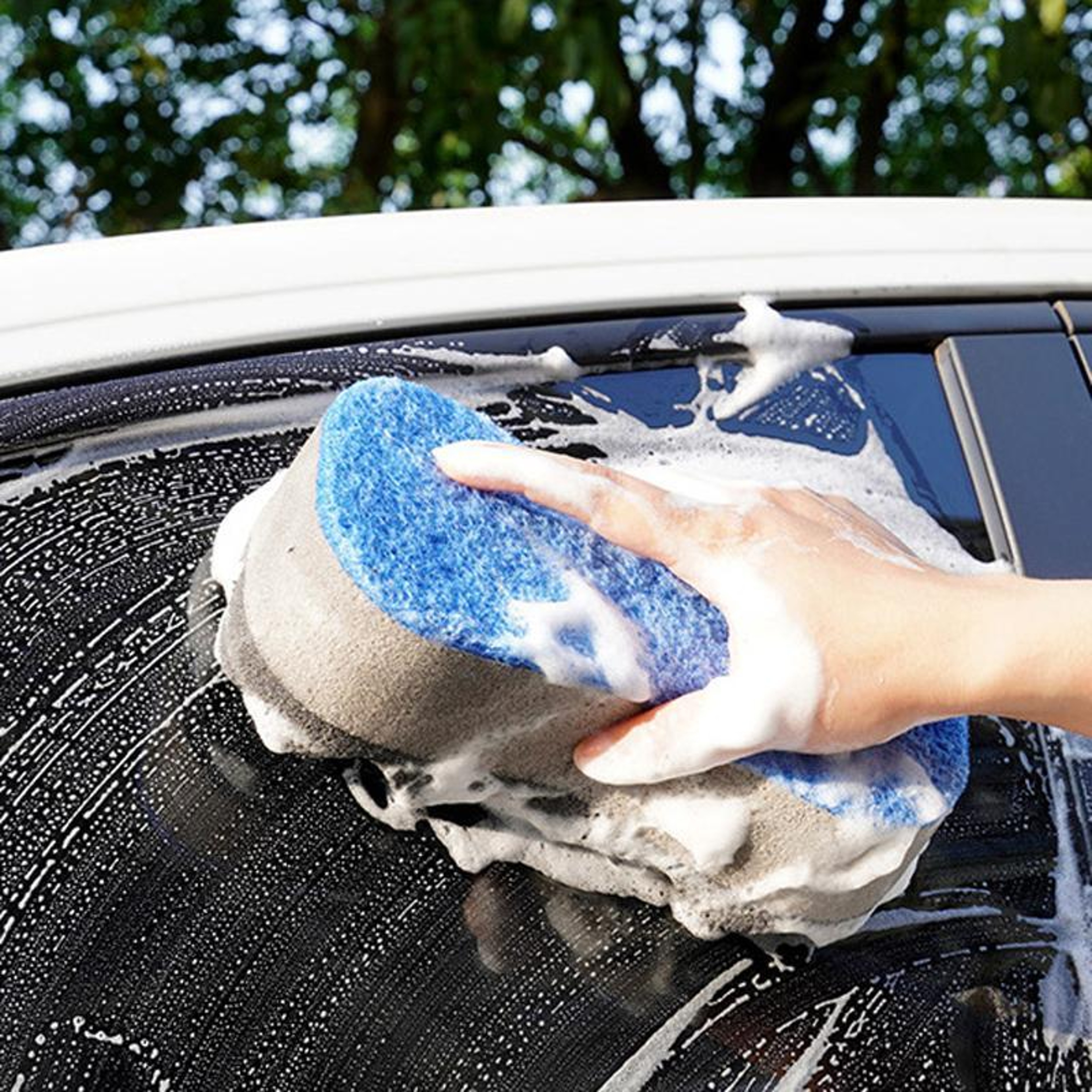 WaveGrip Layer High Density Car Wash Sponge For Scratch Free Auto Cleaning 7