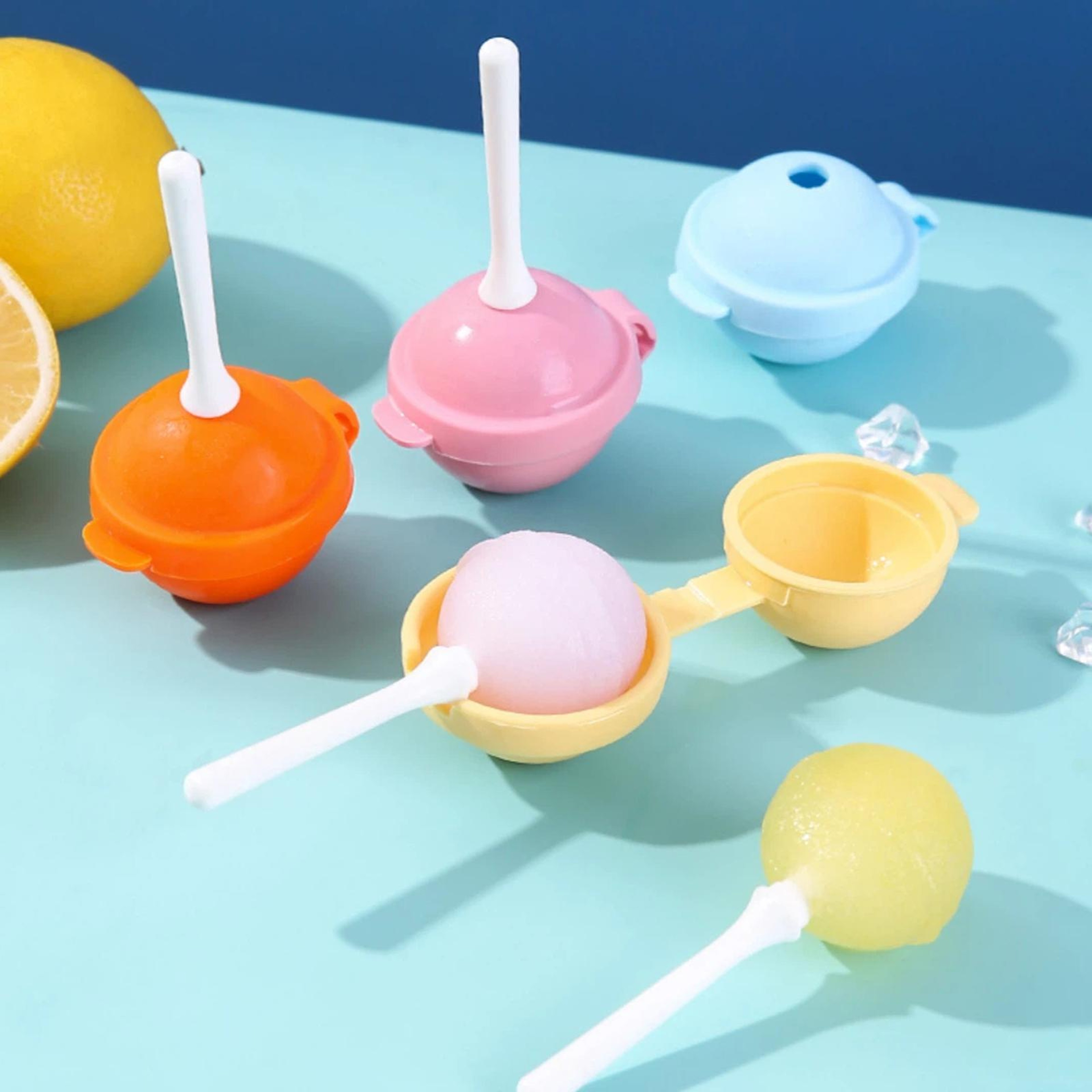 Silicone Lollipop Ice Pop Mold For Homemade Popsicles  Baby Food Freezer Treats 1