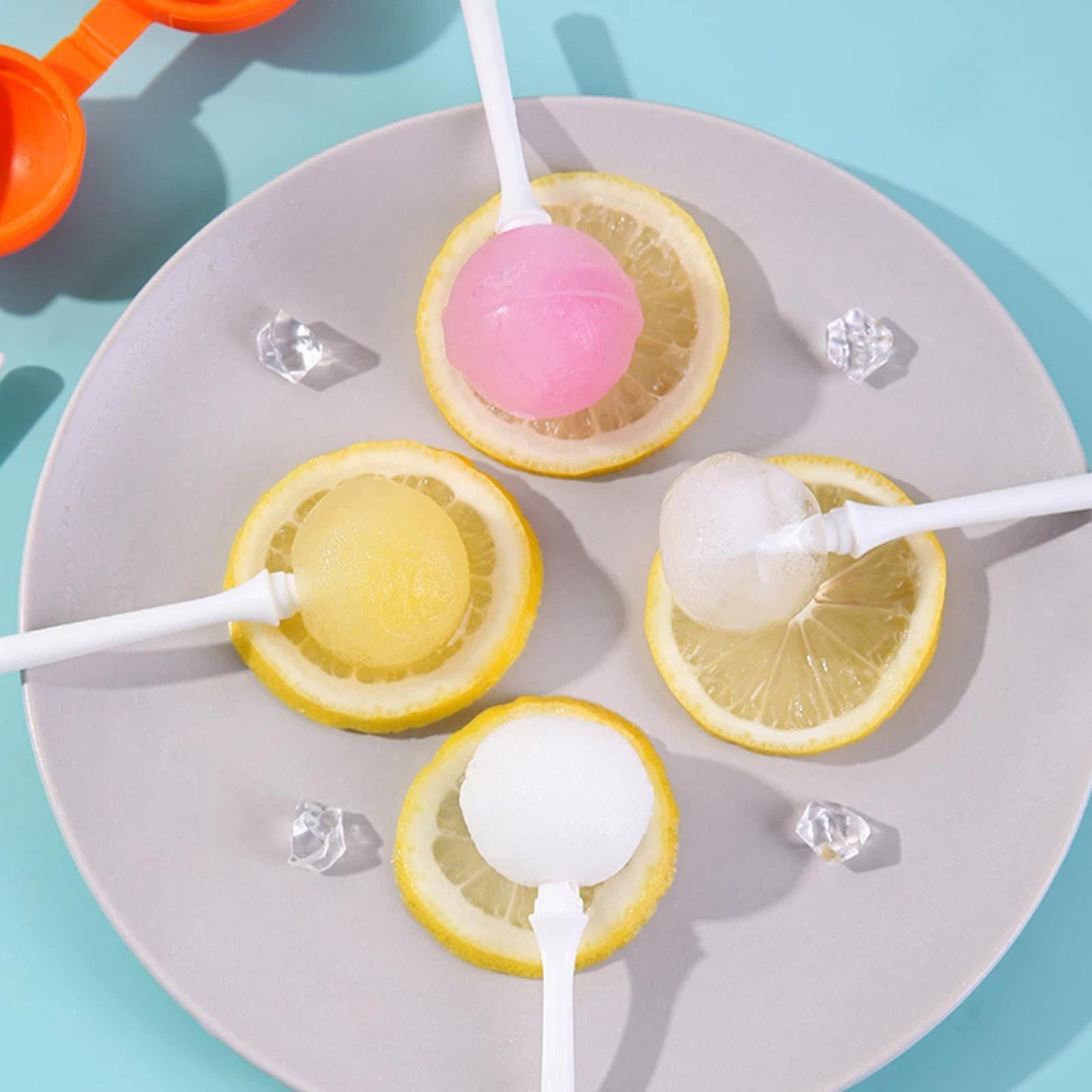Silicone Lollipop Ice Pop Mold For Homemade Popsicles  Baby Food Freezer Treats 3