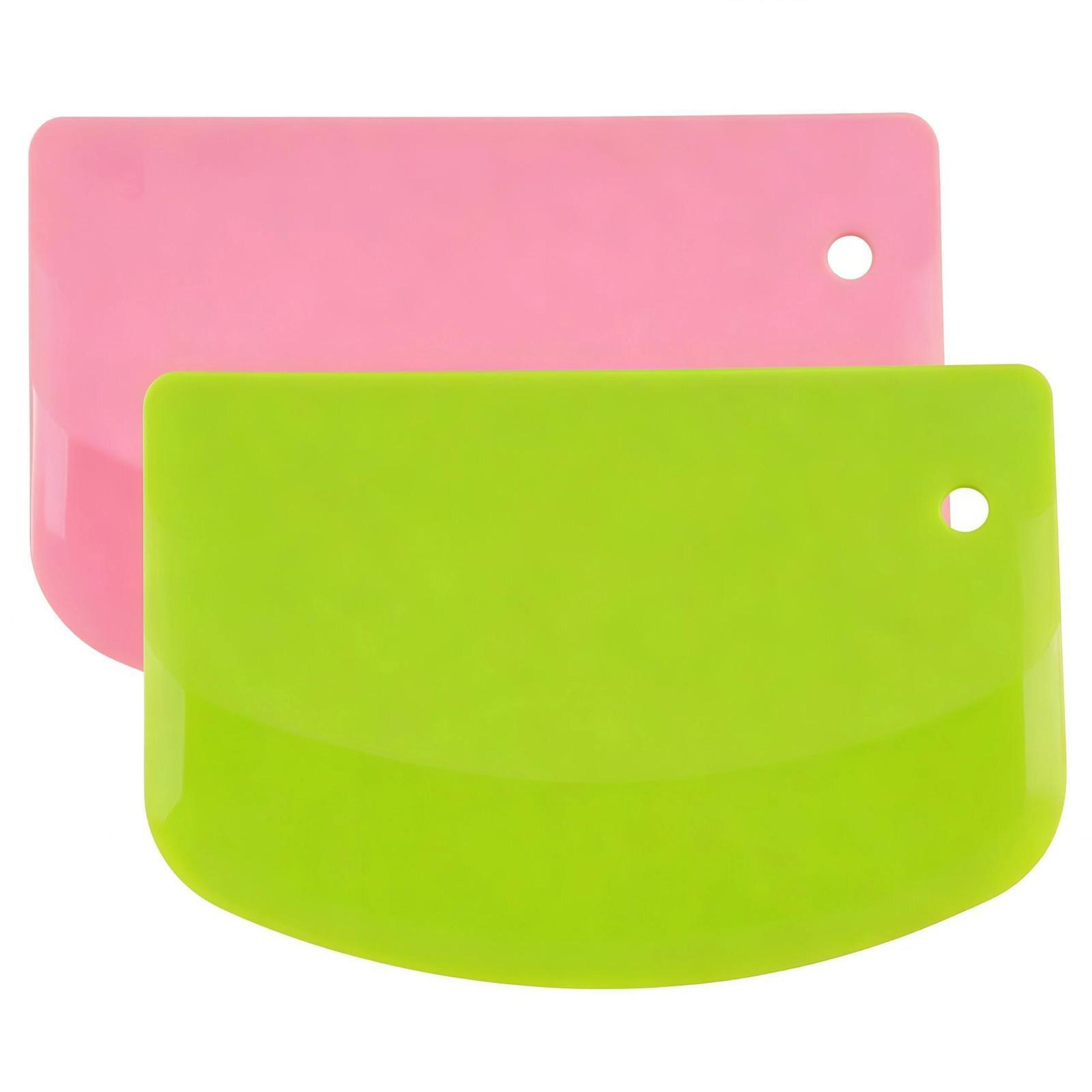 Flexible Plastic Dough Scraper & Baking Spatula for Bread, Pastry & Cake Decorating – view 2