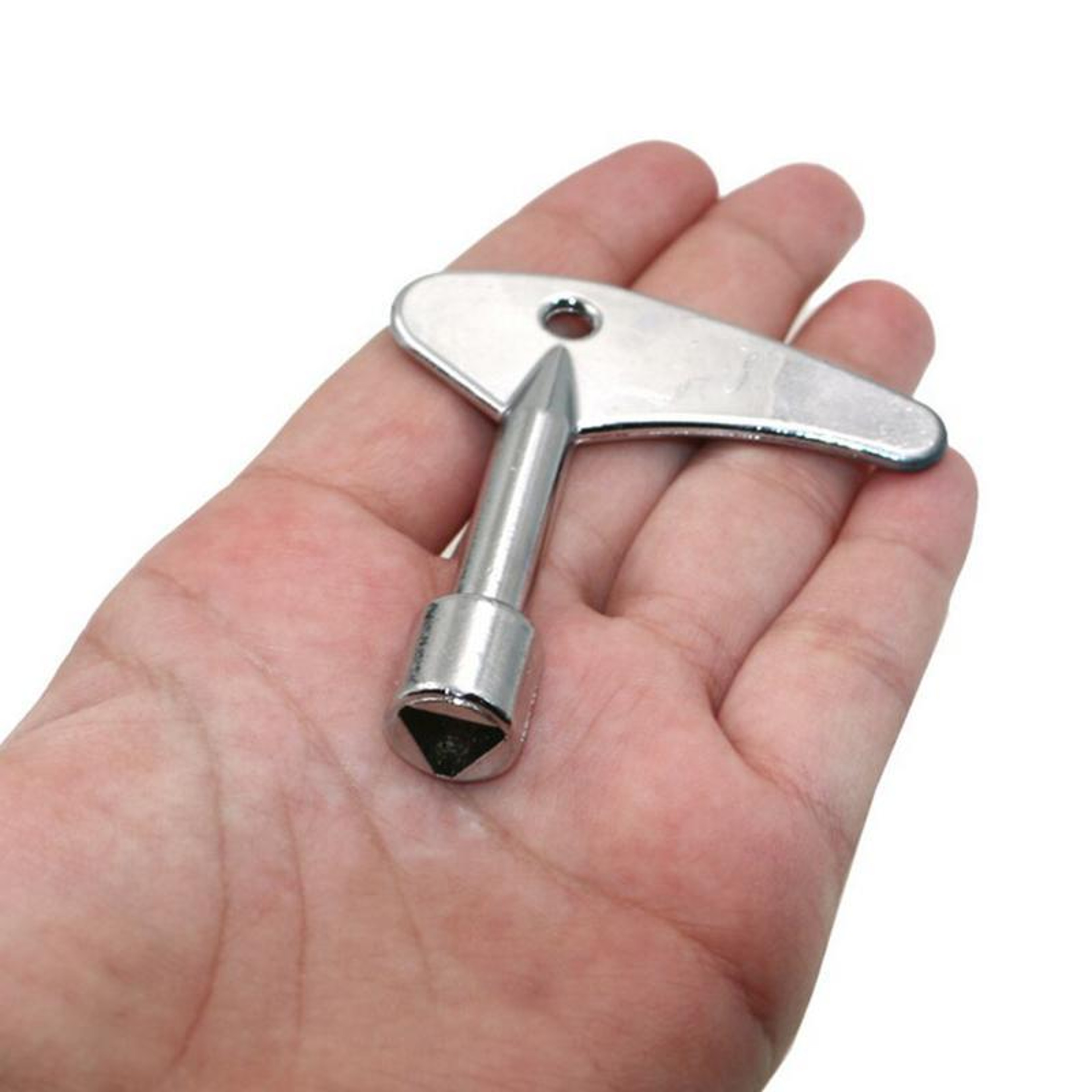 Precision Inner Triangle Water Meter Valve Key Wrench for Utility Meter Access & Maintenance – view 5