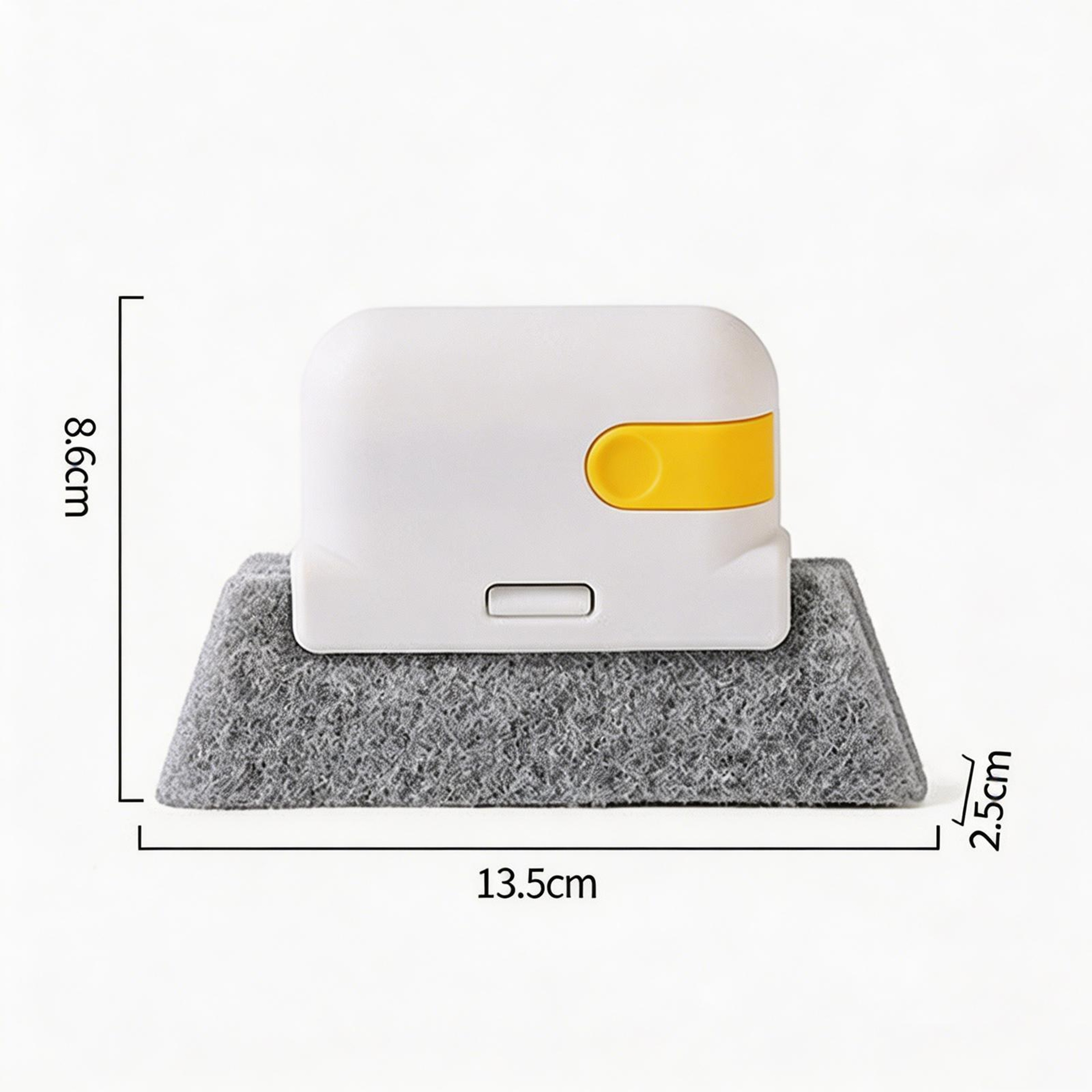 Window Track Cleaner  Crevice Cleaning Brush With Hidden Scraper 8