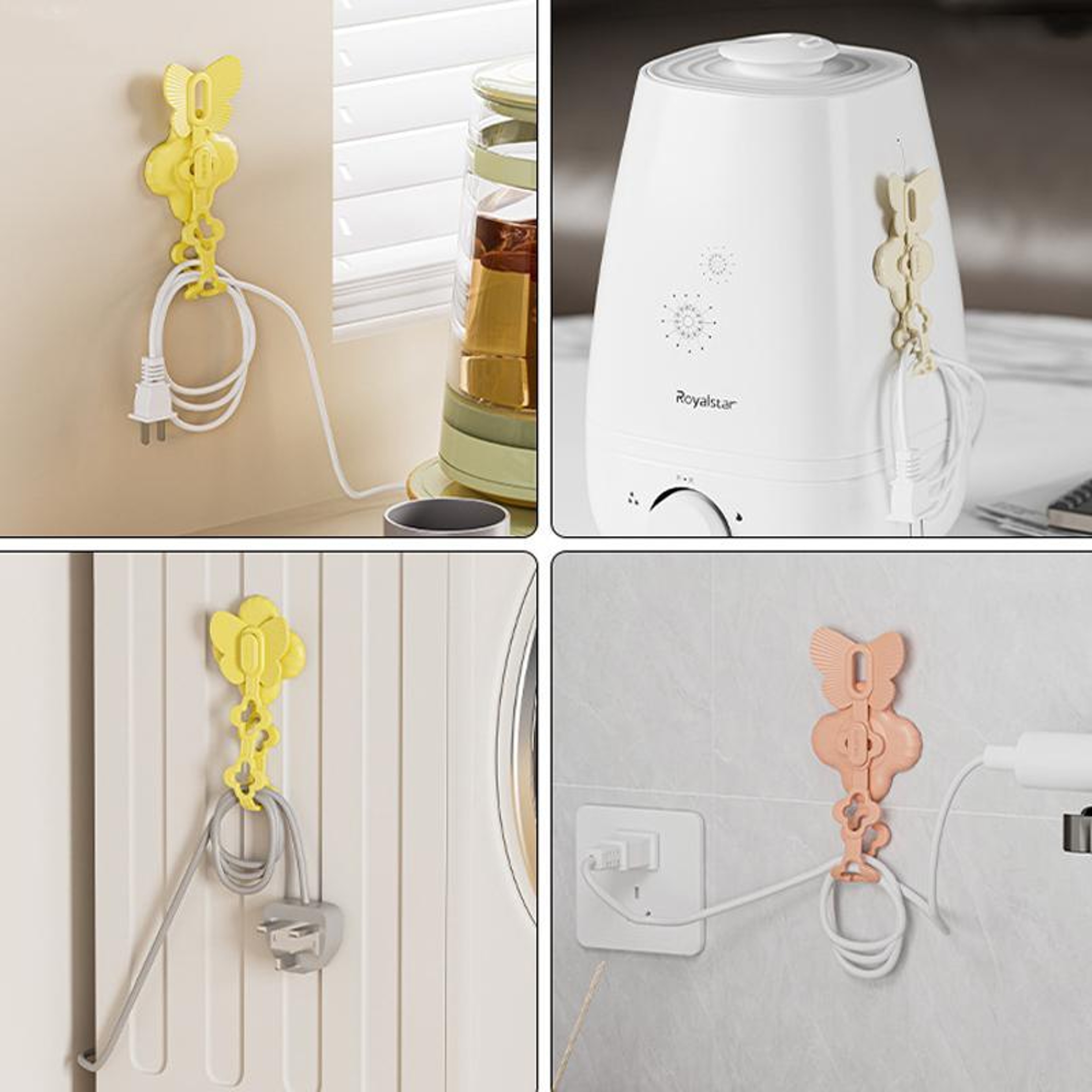 TidyWrap Appliance Cord Organizer  Plug Holder For Kitchen Appliances 5