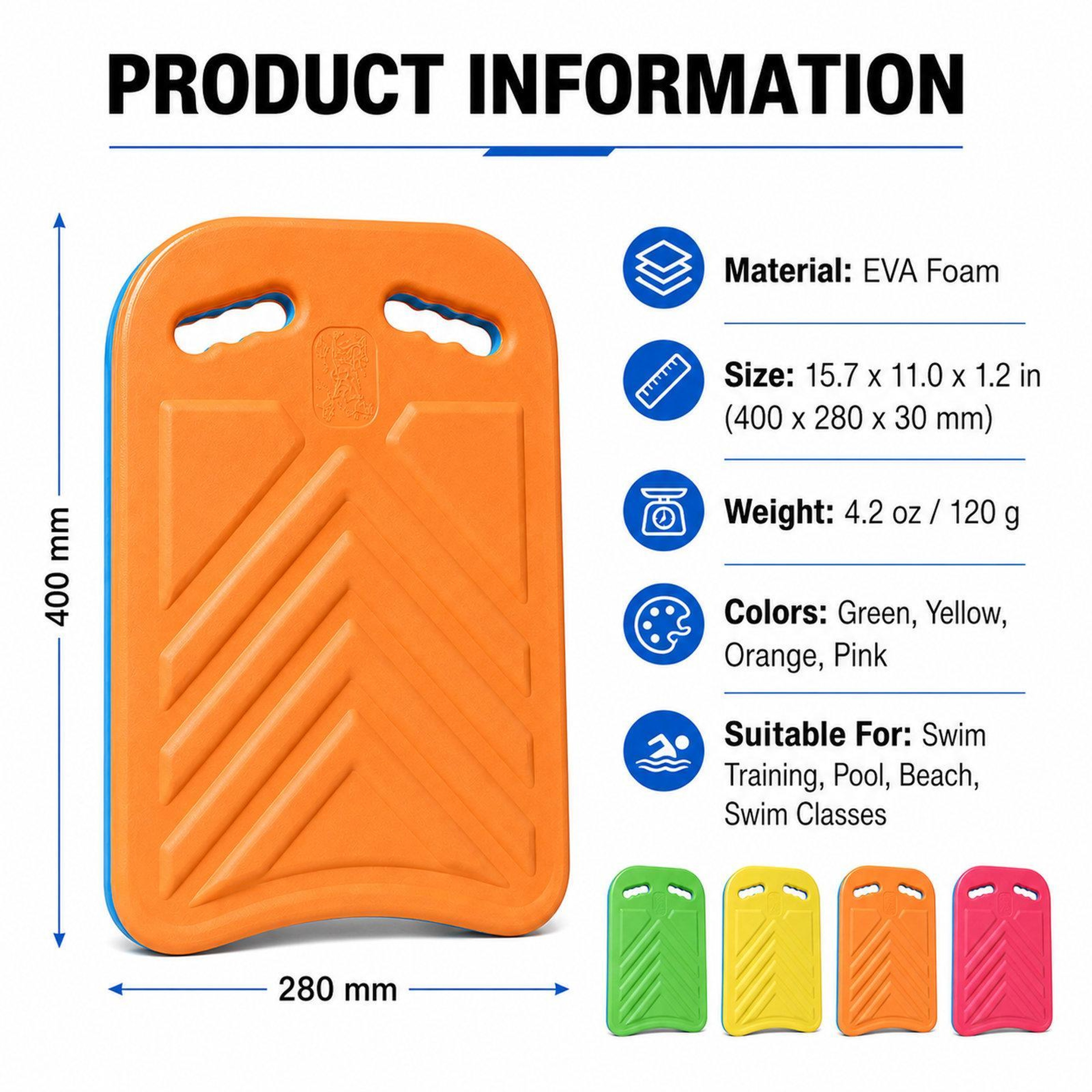 Adult EVA Swim Training Float Board U-Shaped Pool Buoyancy Aid – view 3