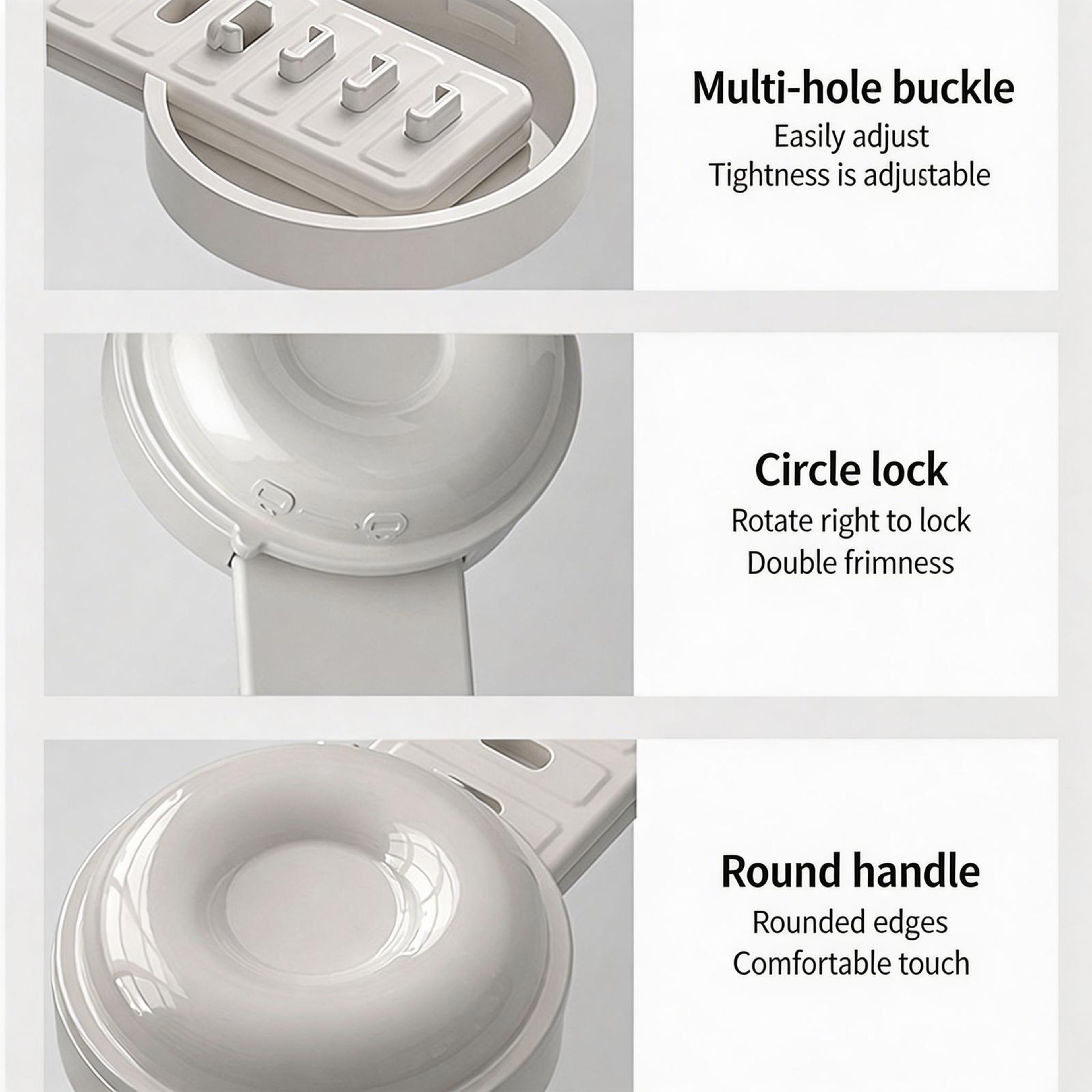 Hygienic Toilet Seat Lifter Handle Adjustable Toilet Seat Lifter for No Touch Bathroom Hygiene – view 8