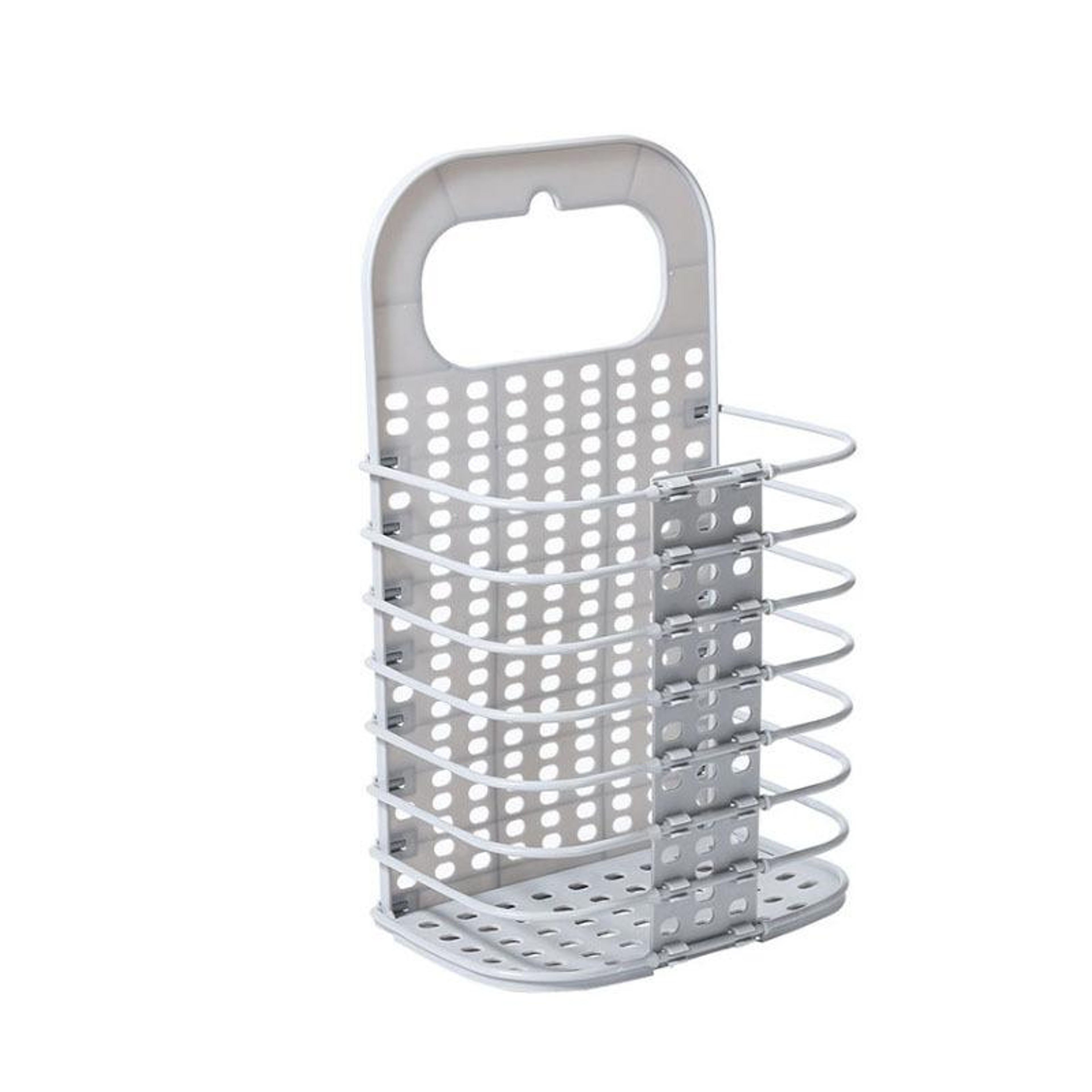 SpaceSaver Wall Mounted Folding Laundry Basket  Toy Storage Organizer 1
