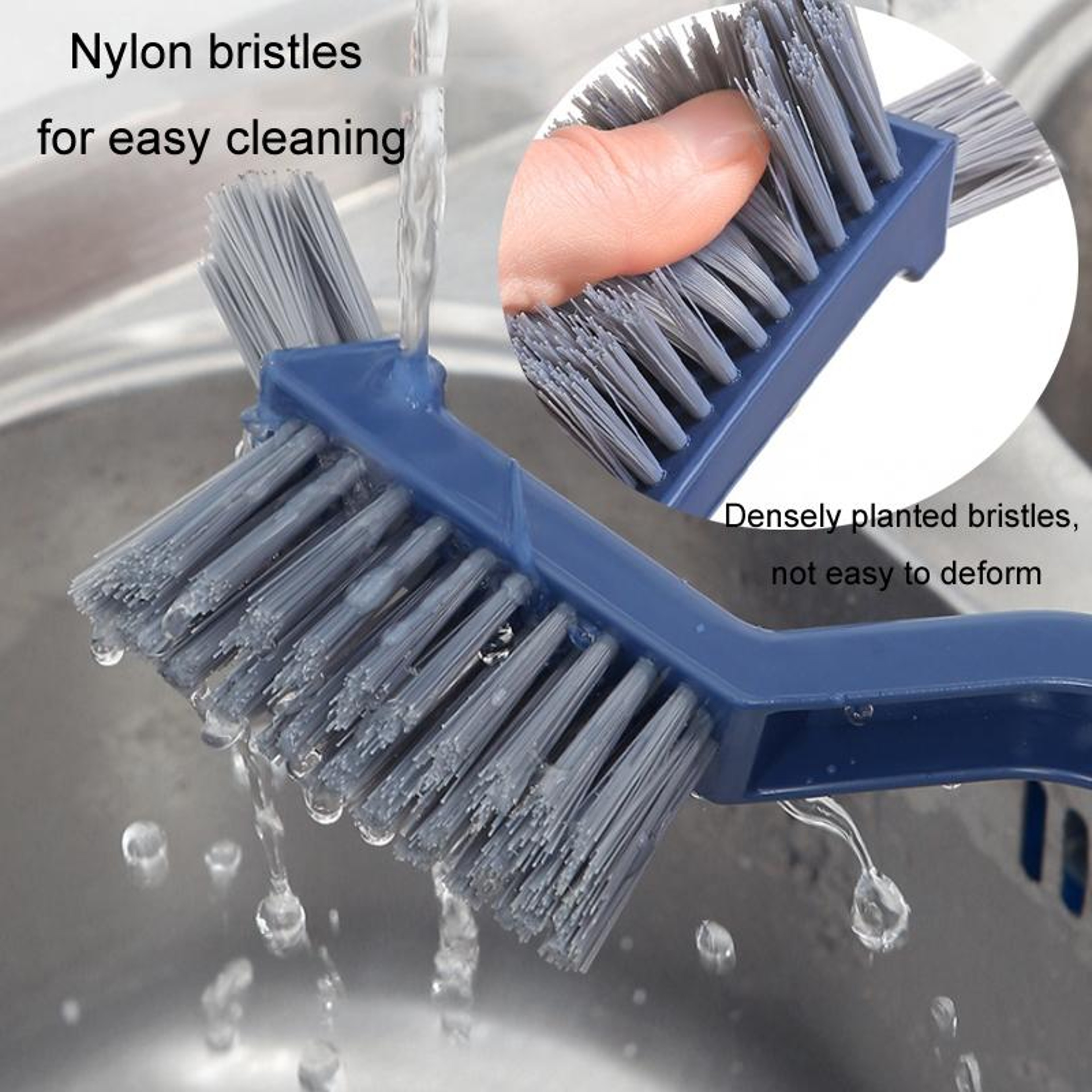 Deep Clean Crevice Brush For Tile Grout Window Tracks  Bathroom Corners 8