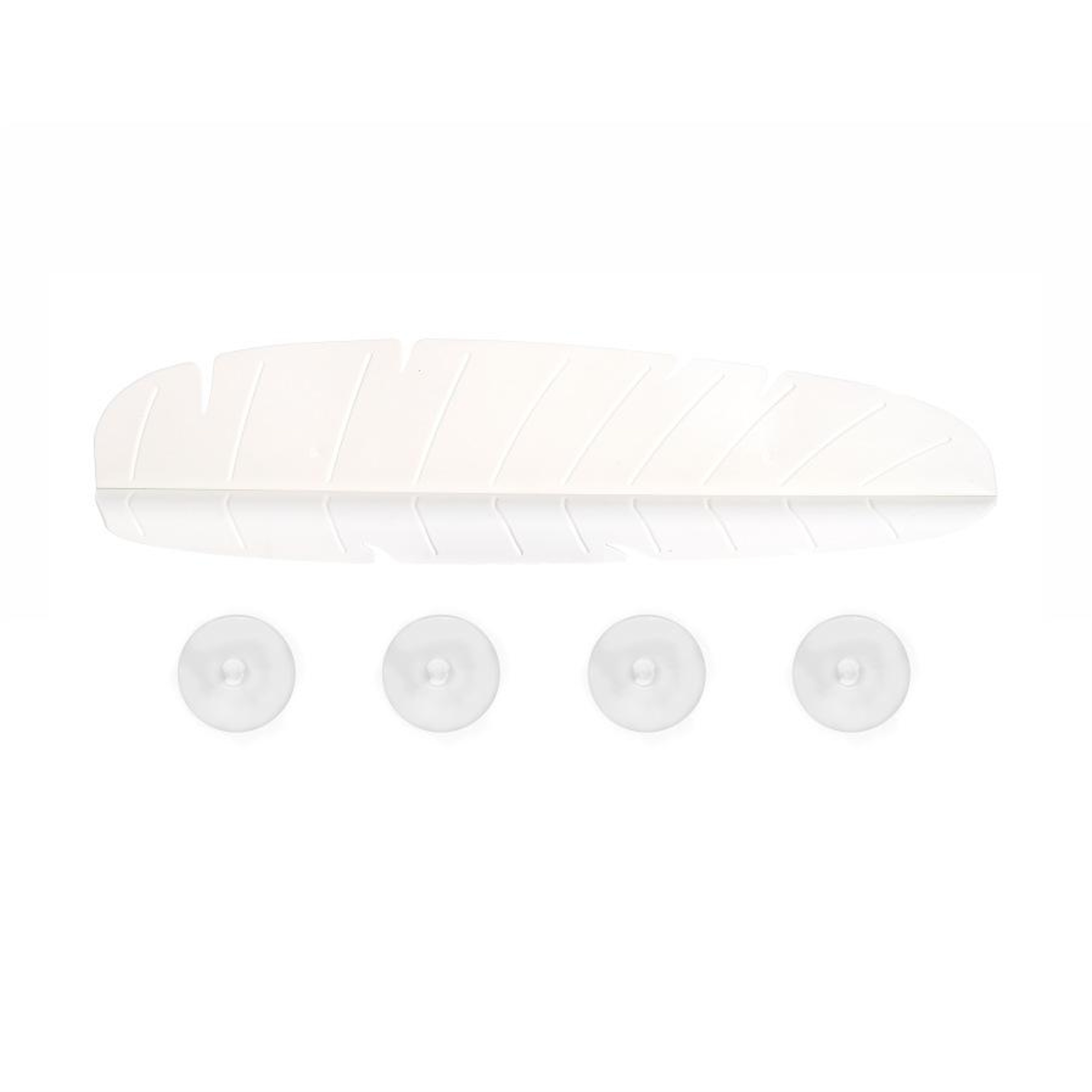 Leaf Shaped Silicone Kitchen Sink Splash Guard Water Deflector Suction Cup Anti Splash Protector 10