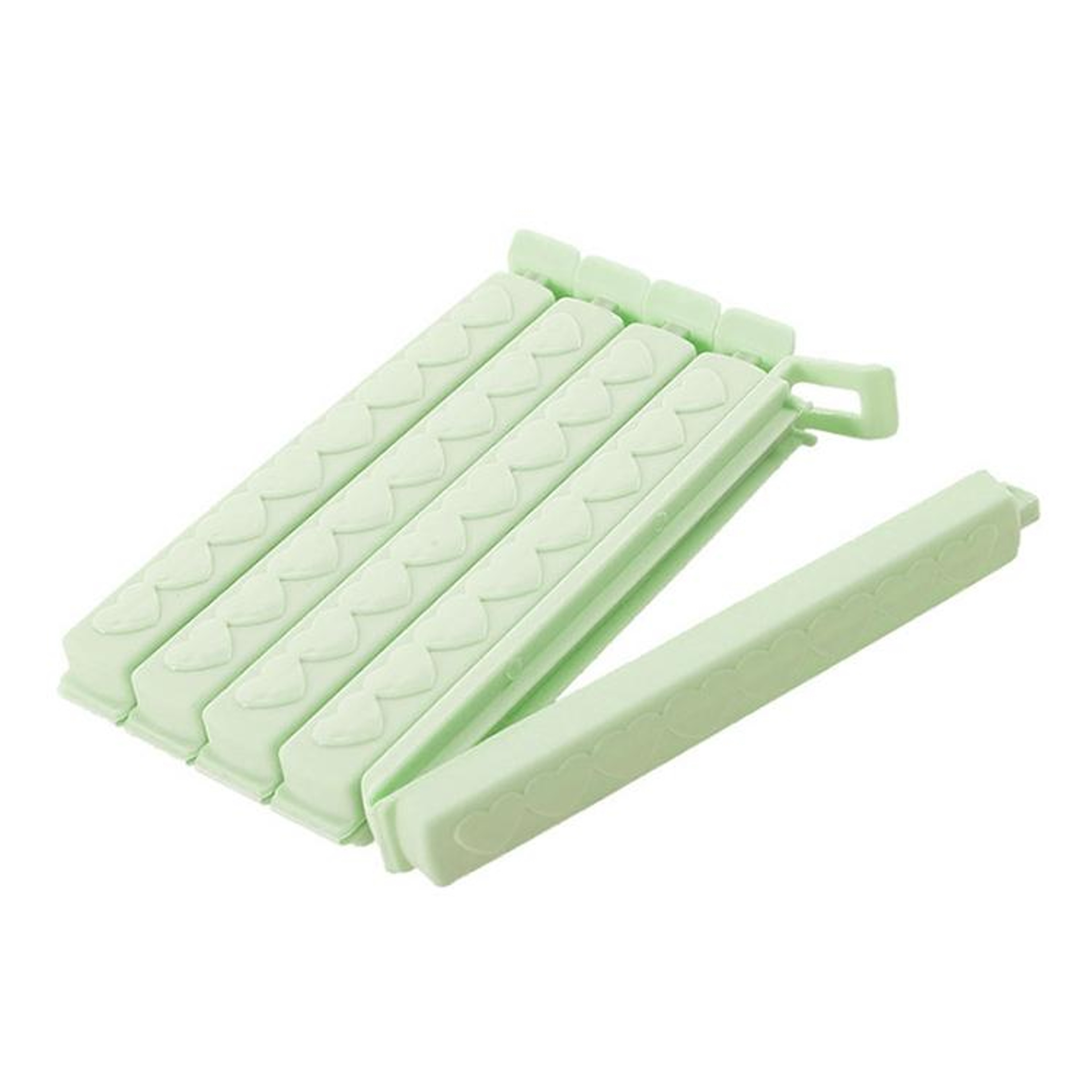 Heart Shaped Food Bag Sealer Clips Reusable Kitchen Snack Storage Clips 1