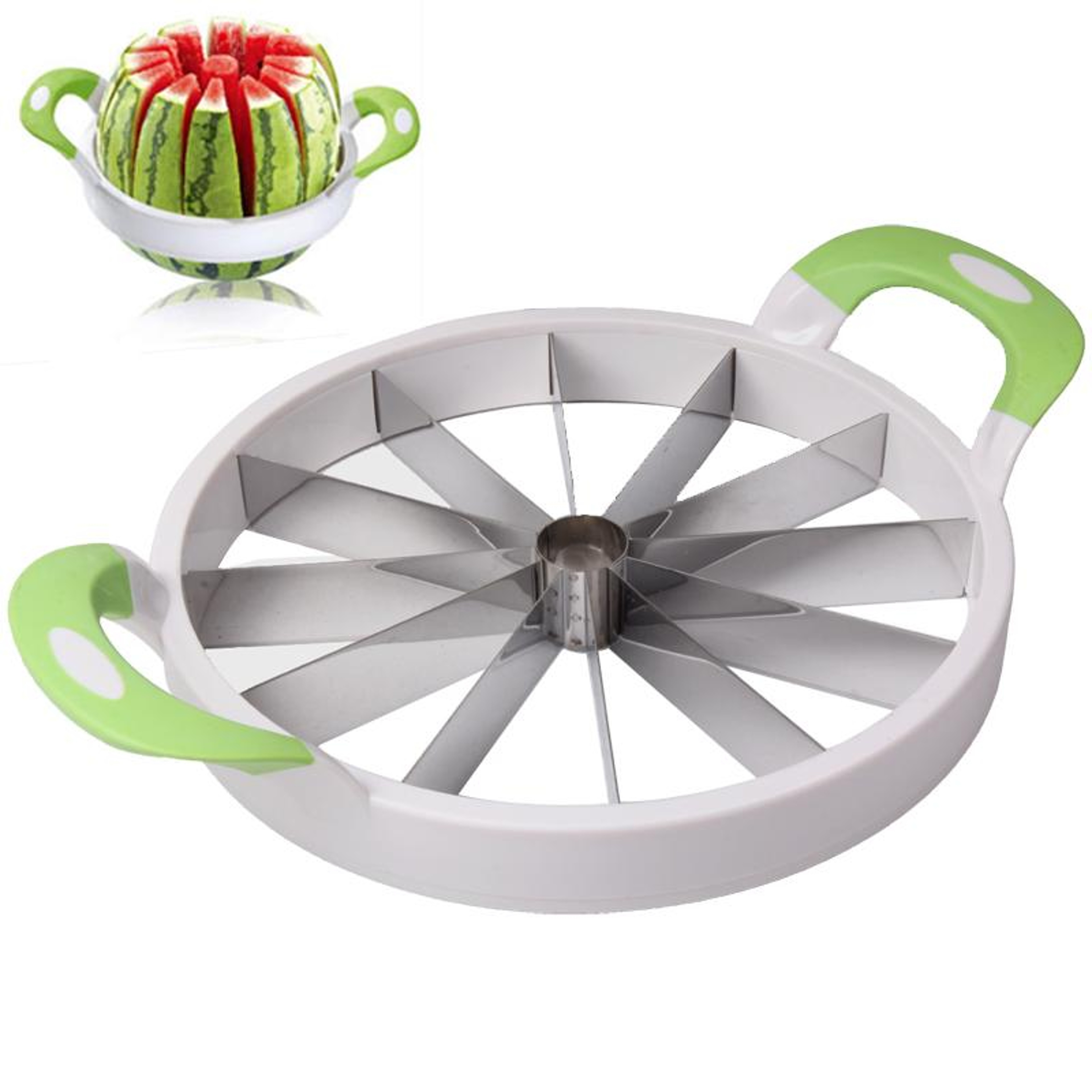 Watermelon Cutter  Melon Slicer Tool Quick Fruit Slicing Kitchen Gadget 0