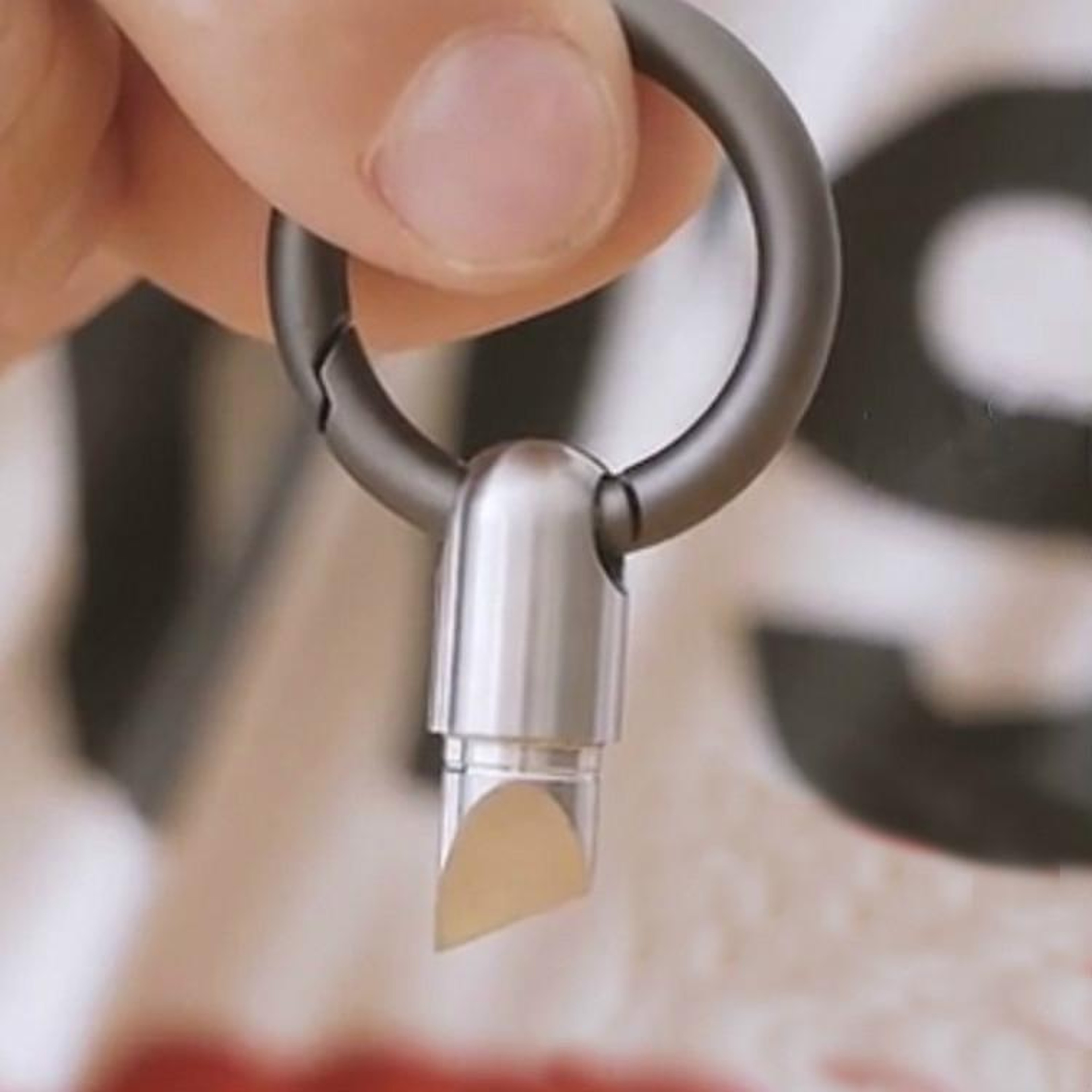CapsuleEdge Mini Package Opener  Micro Utility Knife Keychain Cutter 7