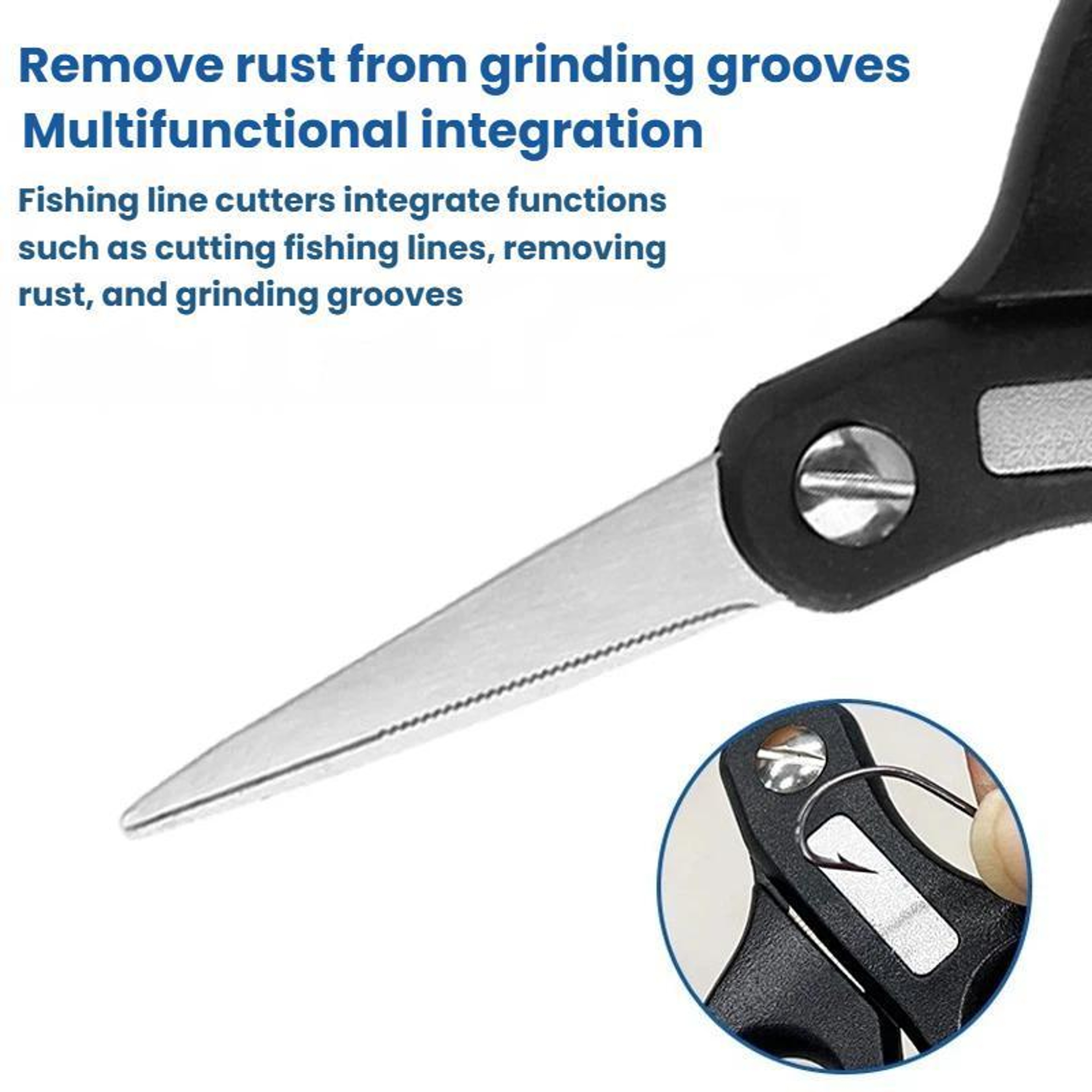 ProSharp Fishing Line Cutter  Hook Sharpener Multi Tool For Anglers 5