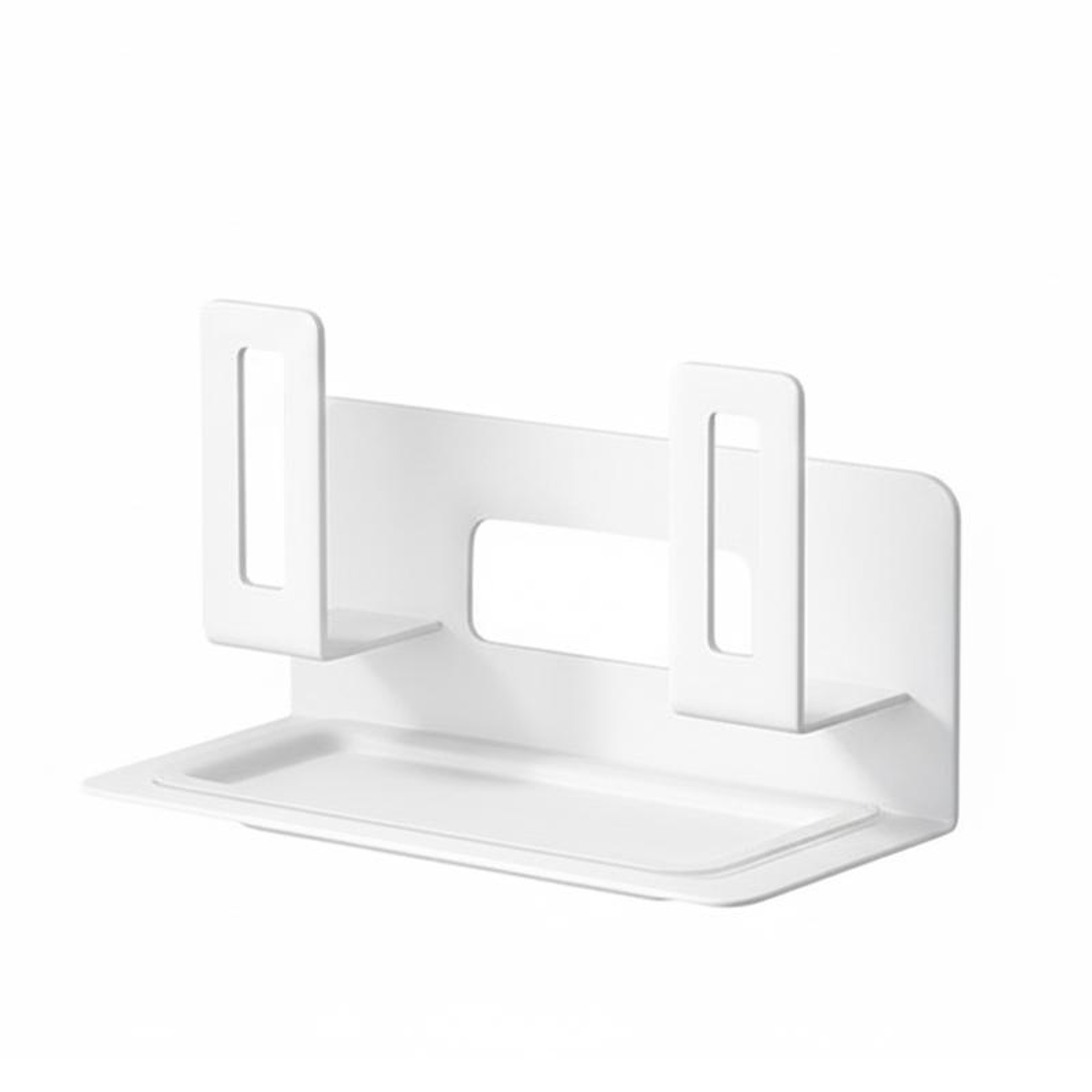 SpaceSaver Wall Mounted Pot Lid Holder & Cutting Board Organizer with Drip Tray – view 1