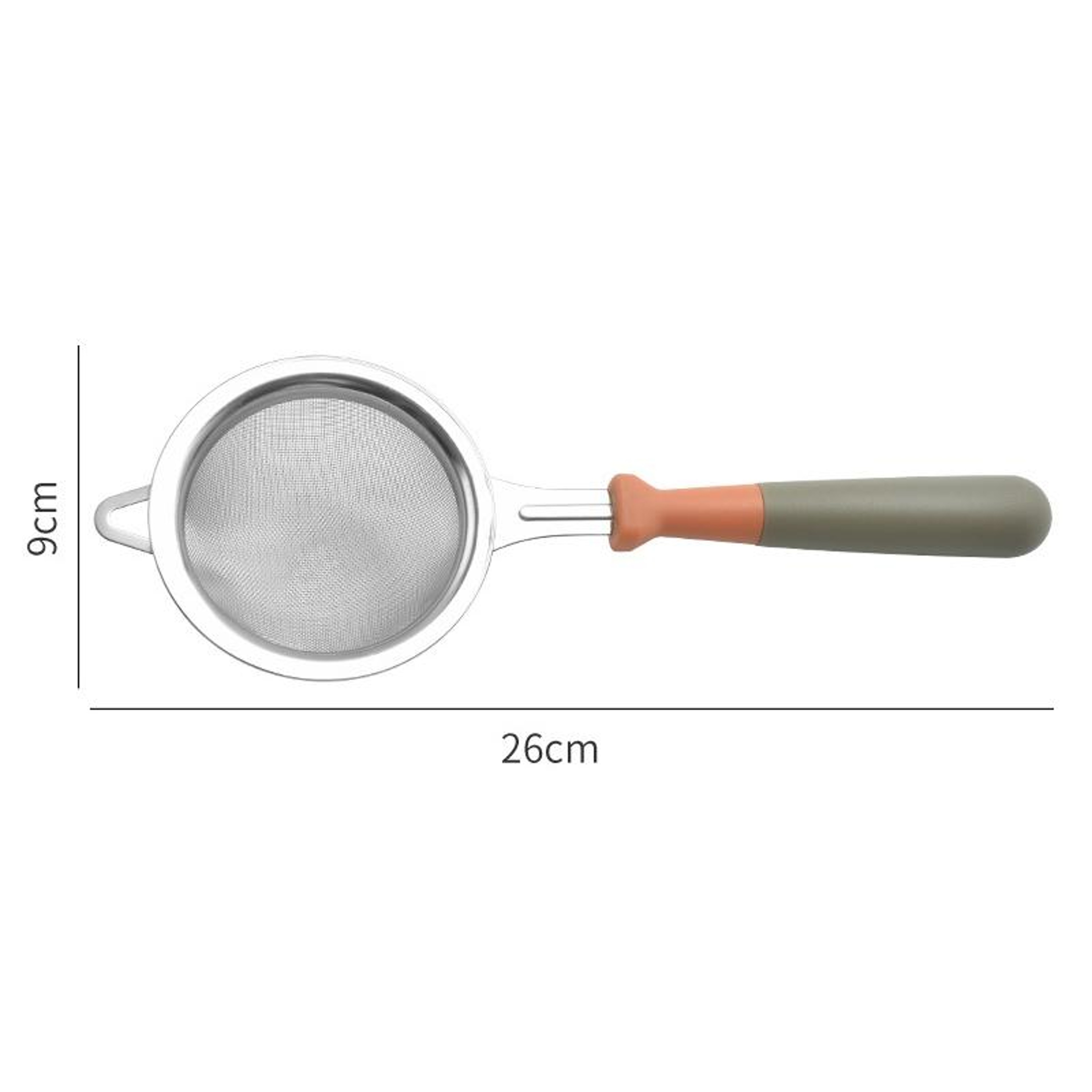 Stainless Steel Flour Sifter Spoon Baking Sieve Strainer for Kitchen Baking – view 3