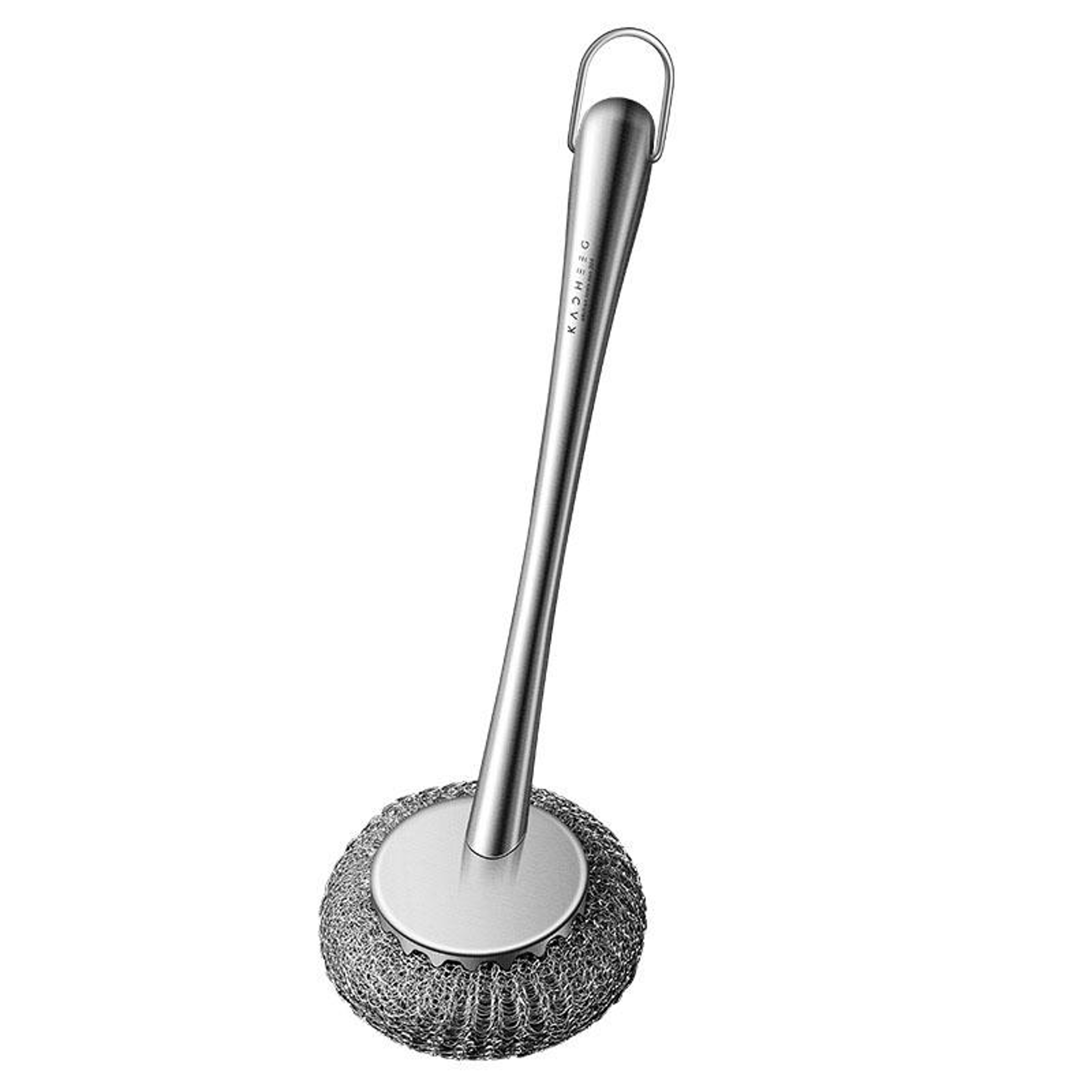 Stainless Steel Pot Brush Kitchen Cleaning  Dishwashing Scrubber With Handle 9