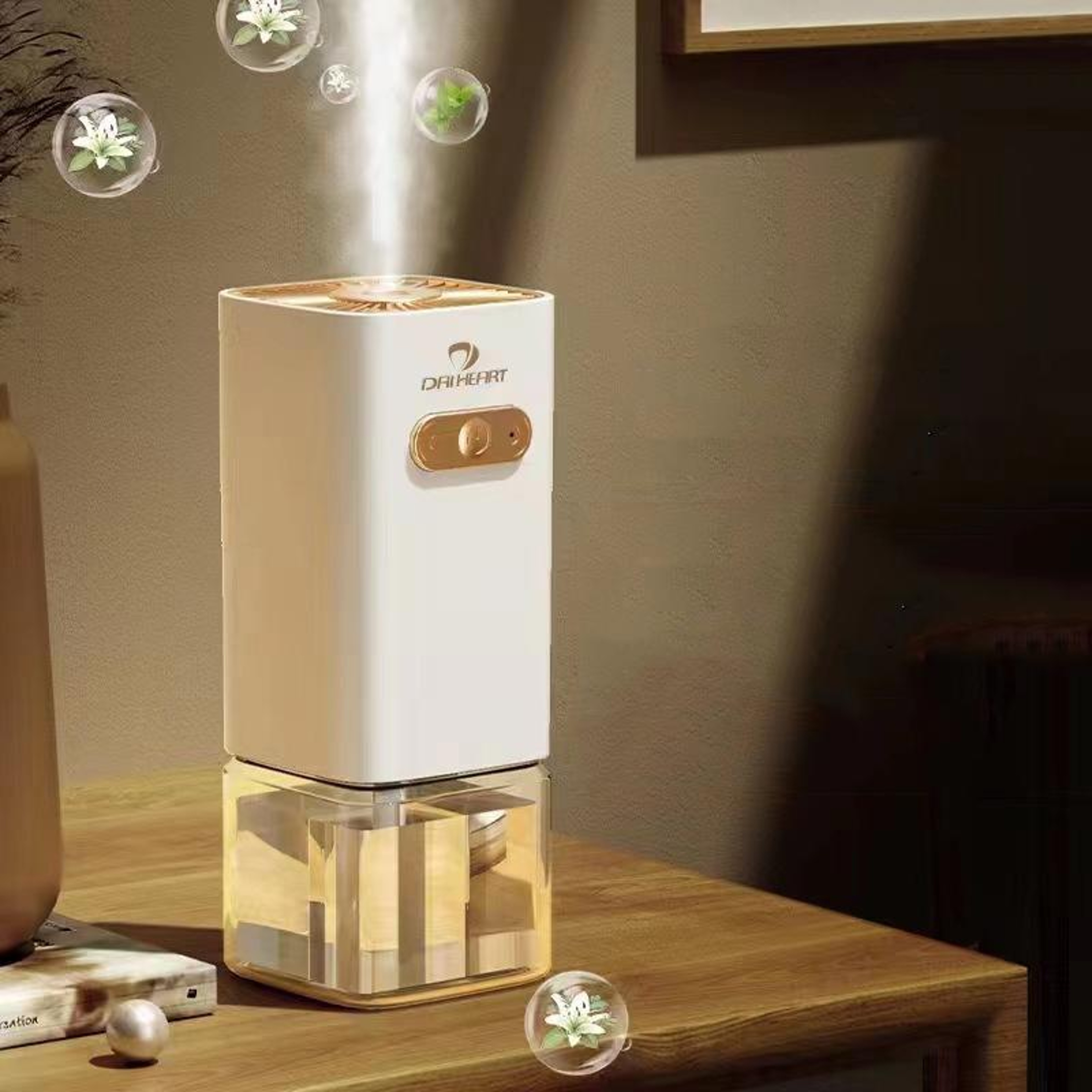 Mini Magnetic USB C Aroma Diffuser Car Humidifier Portable Essential Oil Travel Humidifier 6