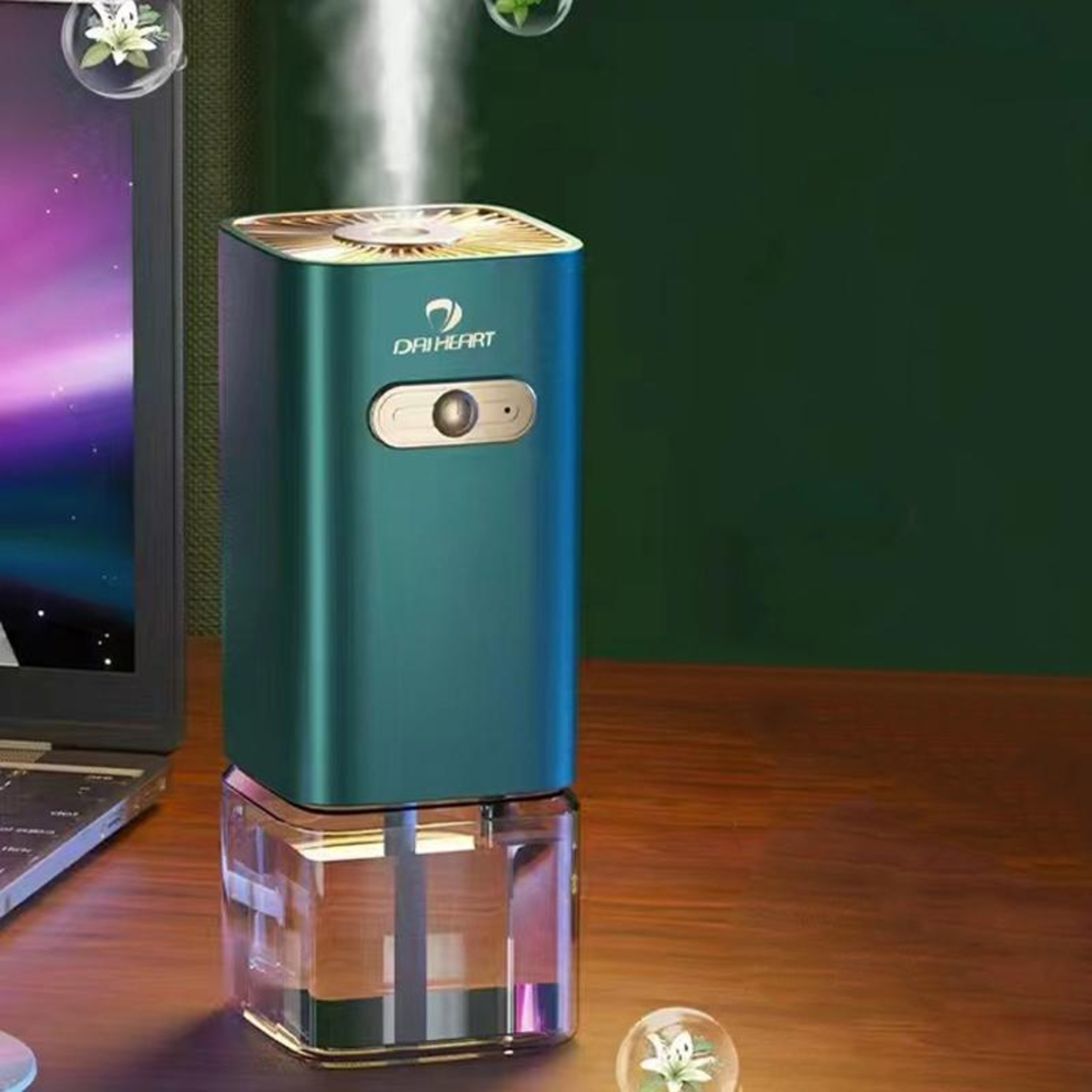 Mini Magnetic USB C Aroma Diffuser Car Humidifier Portable Essential Oil Travel Humidifier 8
