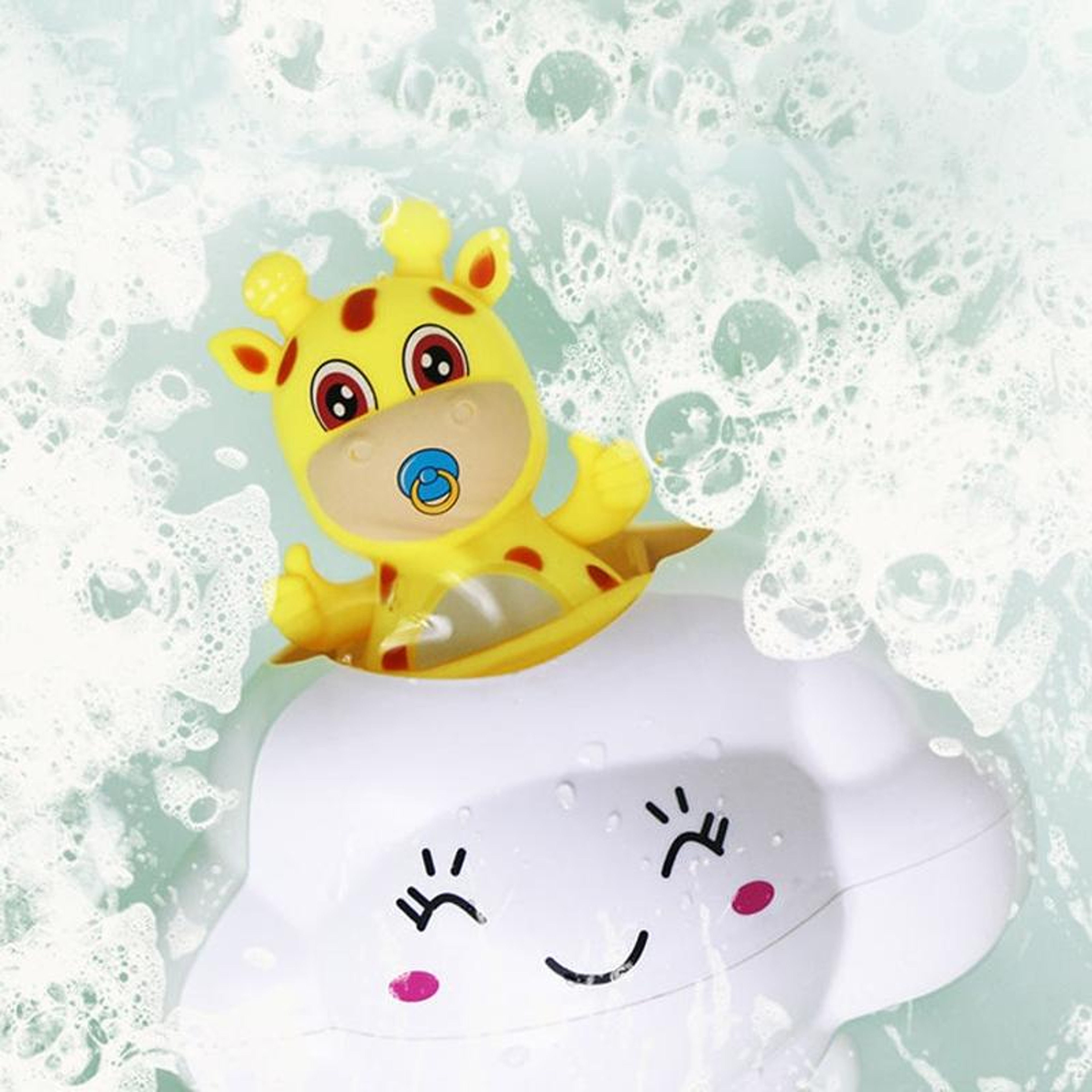 Fallow Deer Rain Cloud Bath Toy for Kids Baby Bath & Beach Water Play Shower Toy – view 5