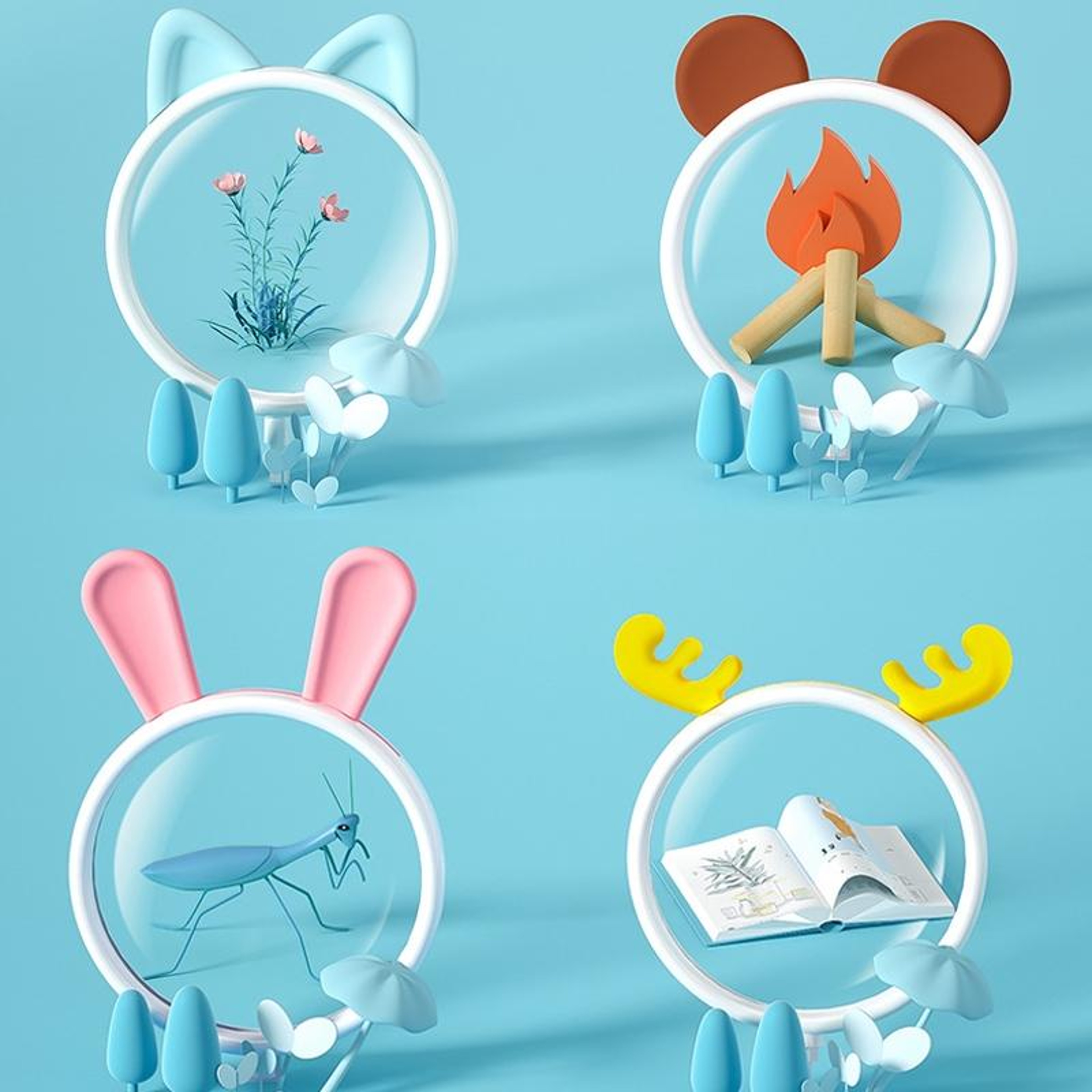 Rabbit Kids Magnifying Glass Educational Science Toy – view 7