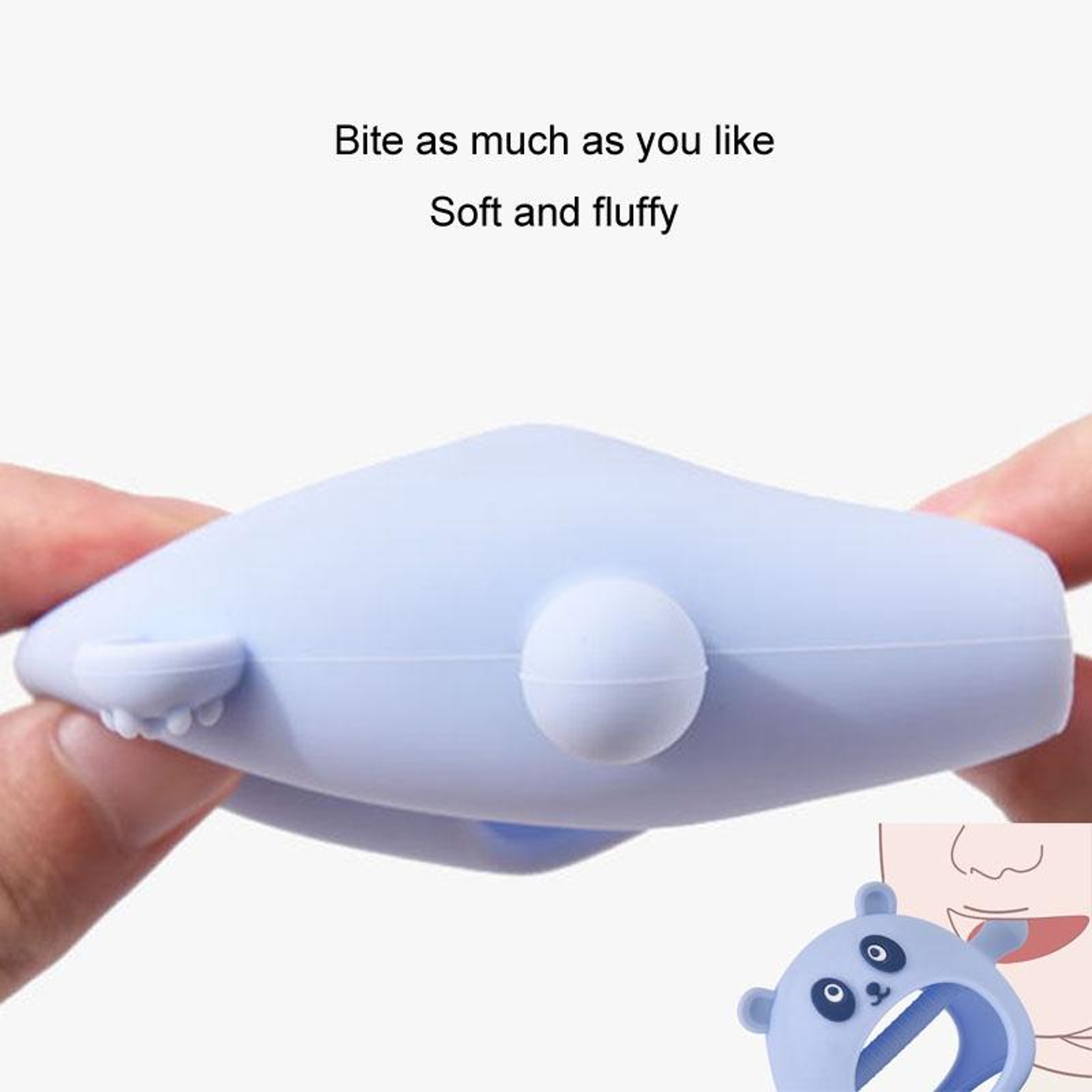 Baby Silicone Teething Glove Anti Bite Hand Protector for Infants – view 5