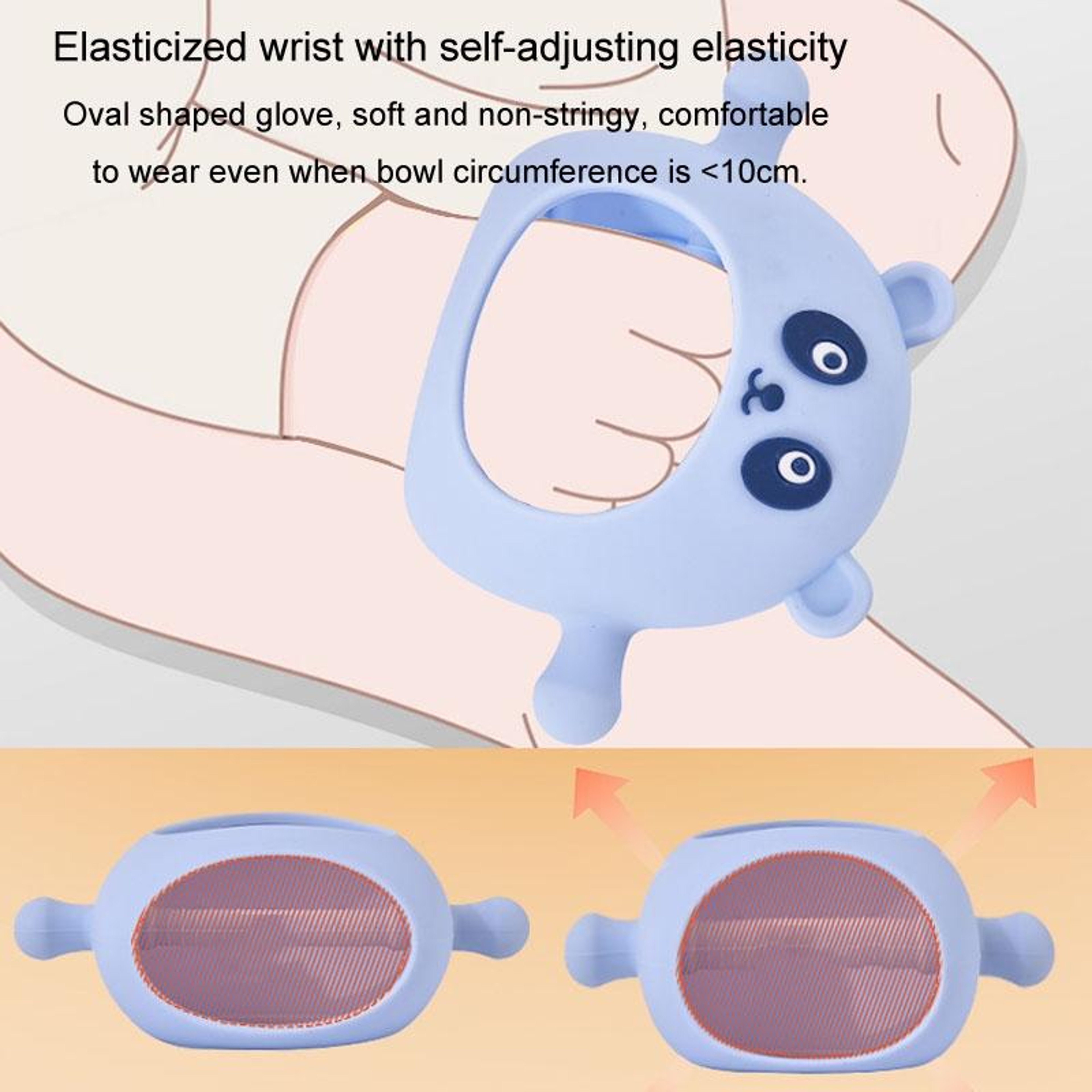 Baby Silicone Teething Glove Anti Bite Hand Protector for Infants – view 7