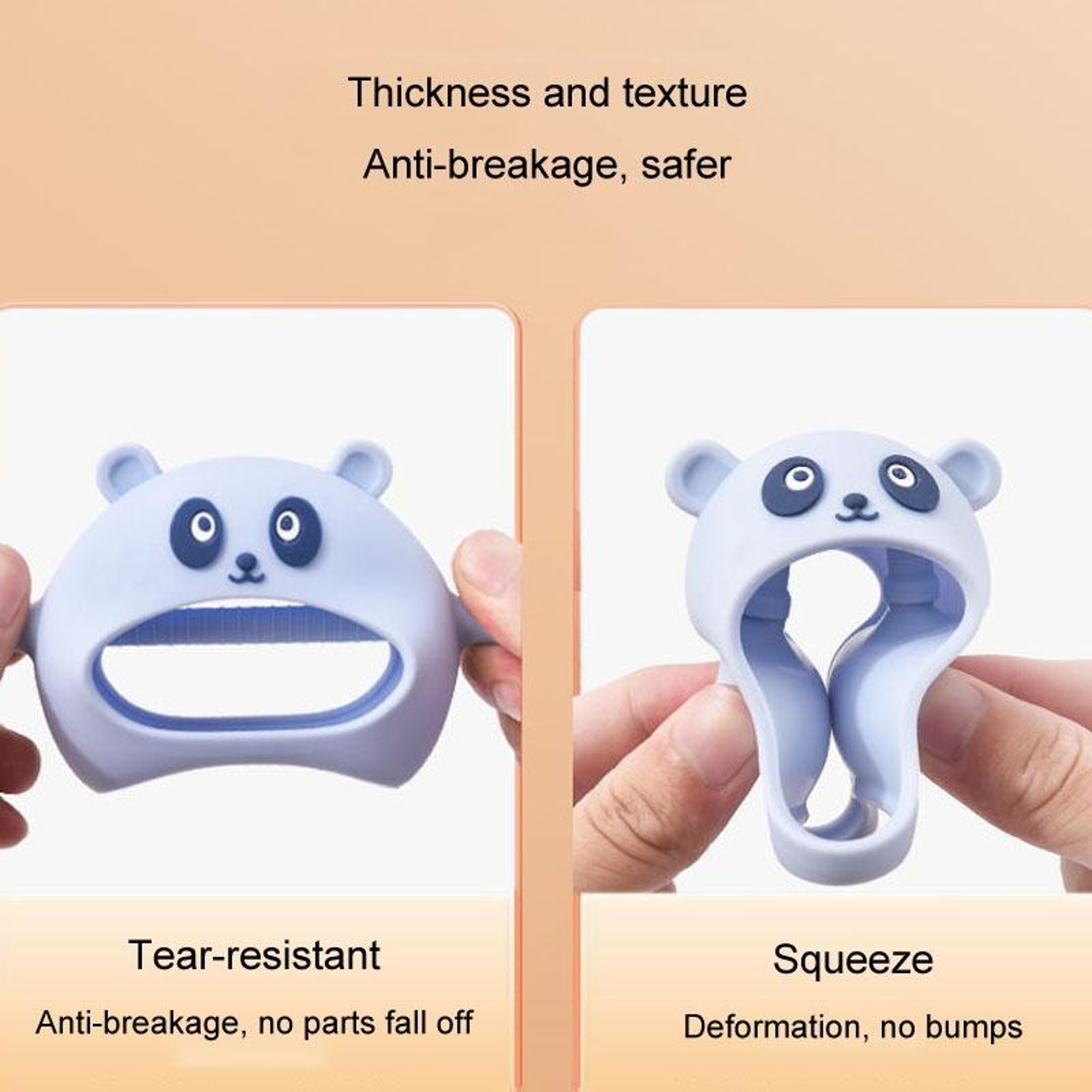 Baby Silicone Teething Glove Anti Bite Hand Protector for Infants – view 8