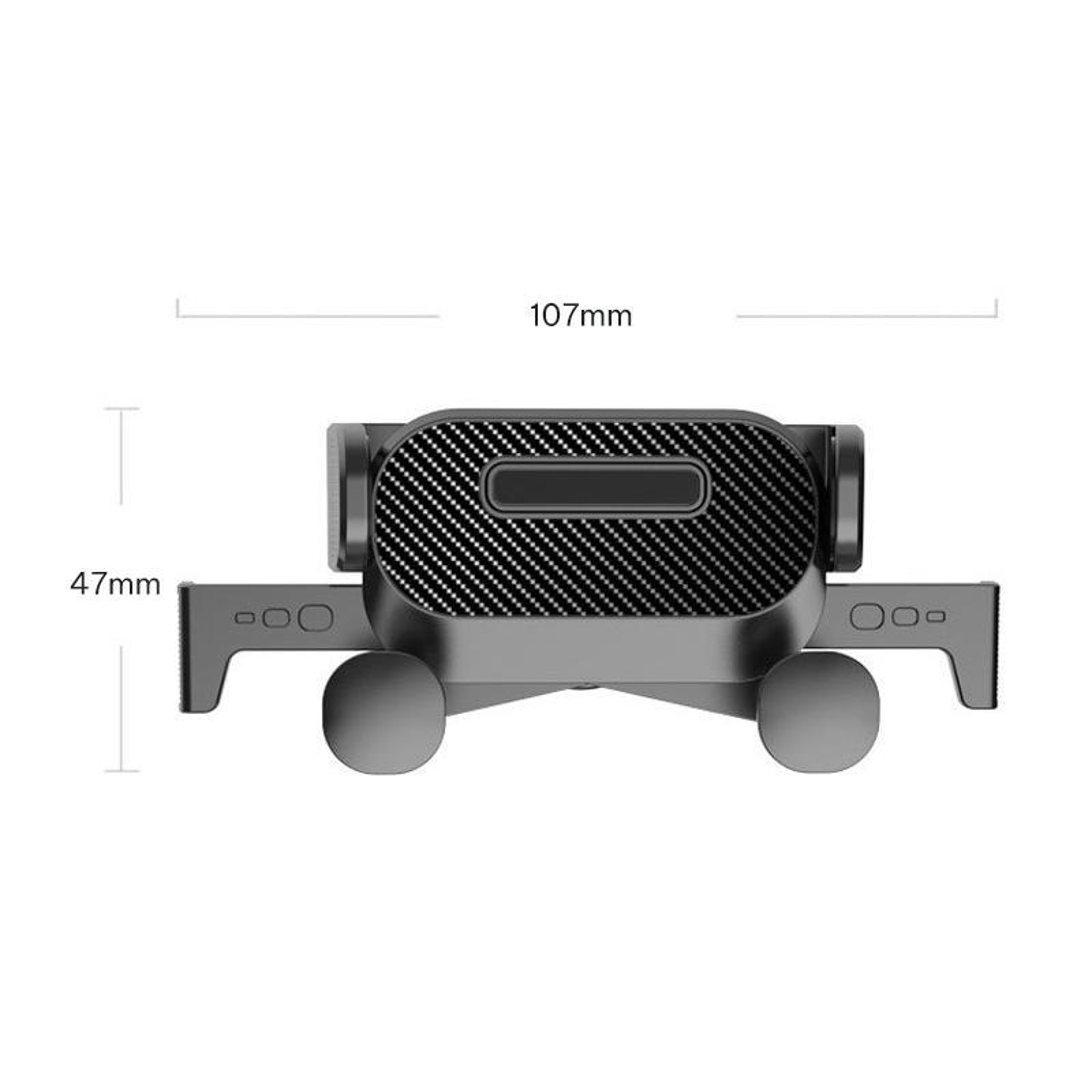 One Touch Retractable Car Phone Holder Replacement Head For Ball Joint Mount 3